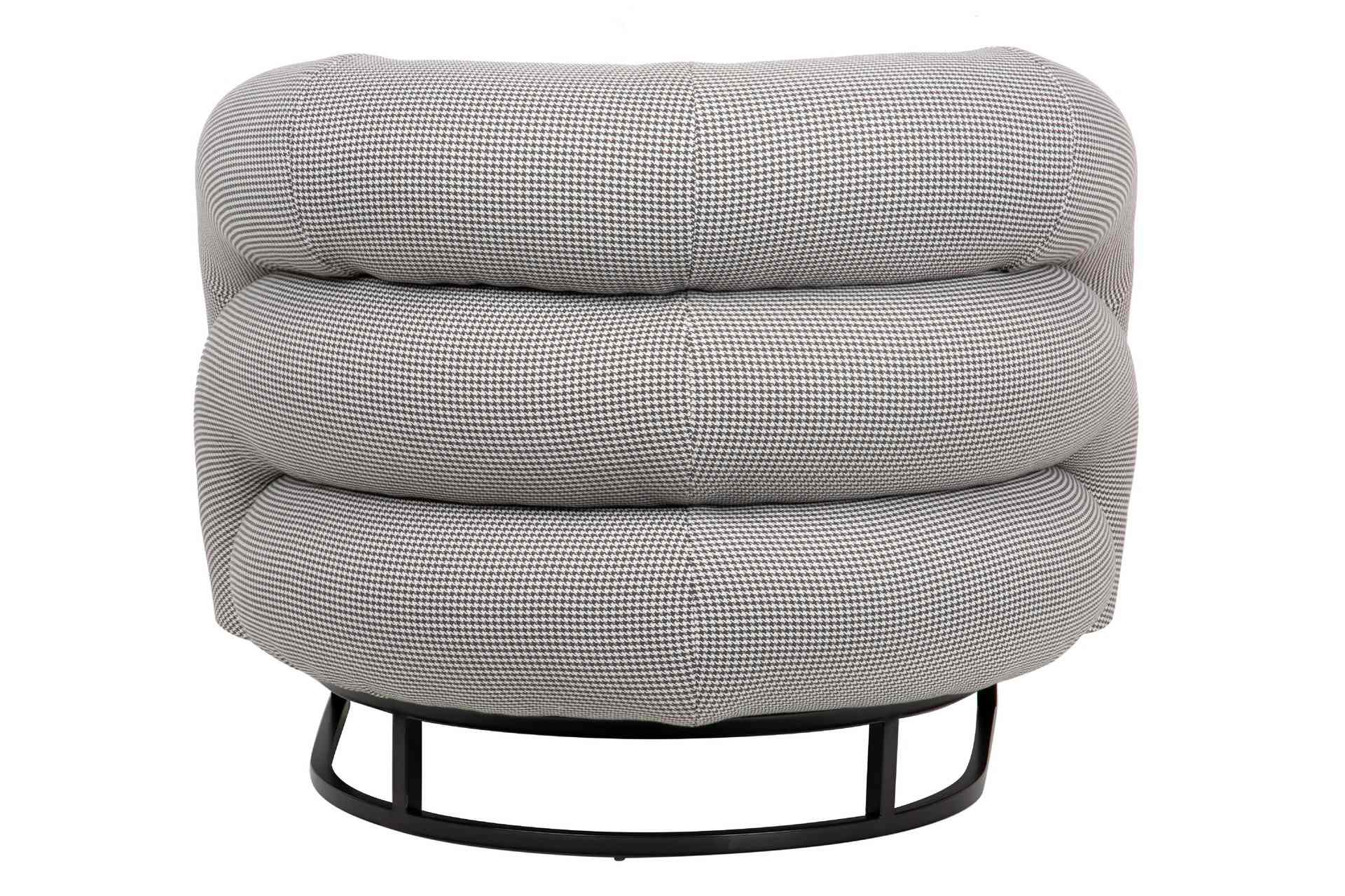 SILLON TELA GRIS HANKO 89x85x74 CM