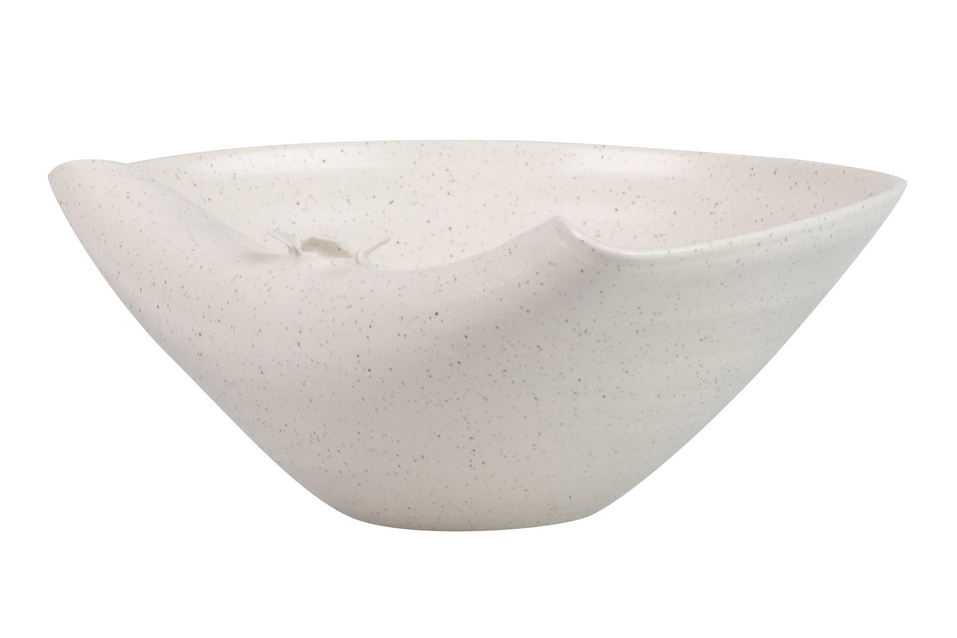 CENTRO DE MESA CERAMICA BEIGE IZMIR 32x27x14 CM