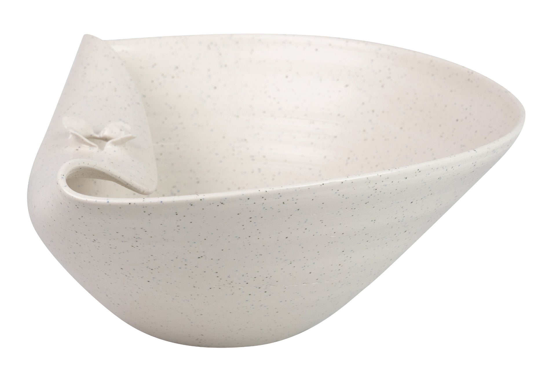 CENTRO DE MESA CERAMICA BEIGE IZMIR 32x27x14 CM