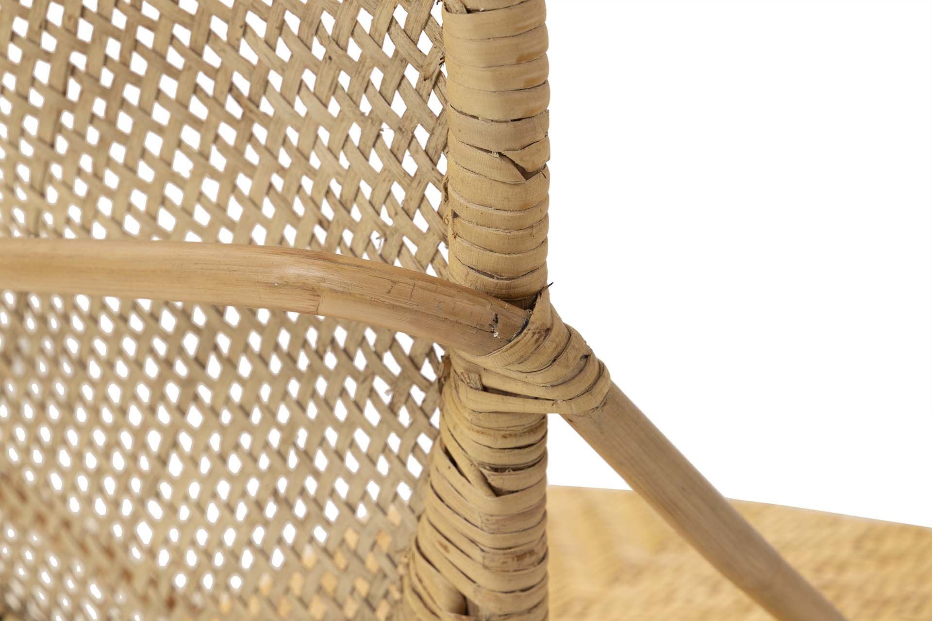 CADEIRA DE RATTAN NATURAL 50x54x83 CM