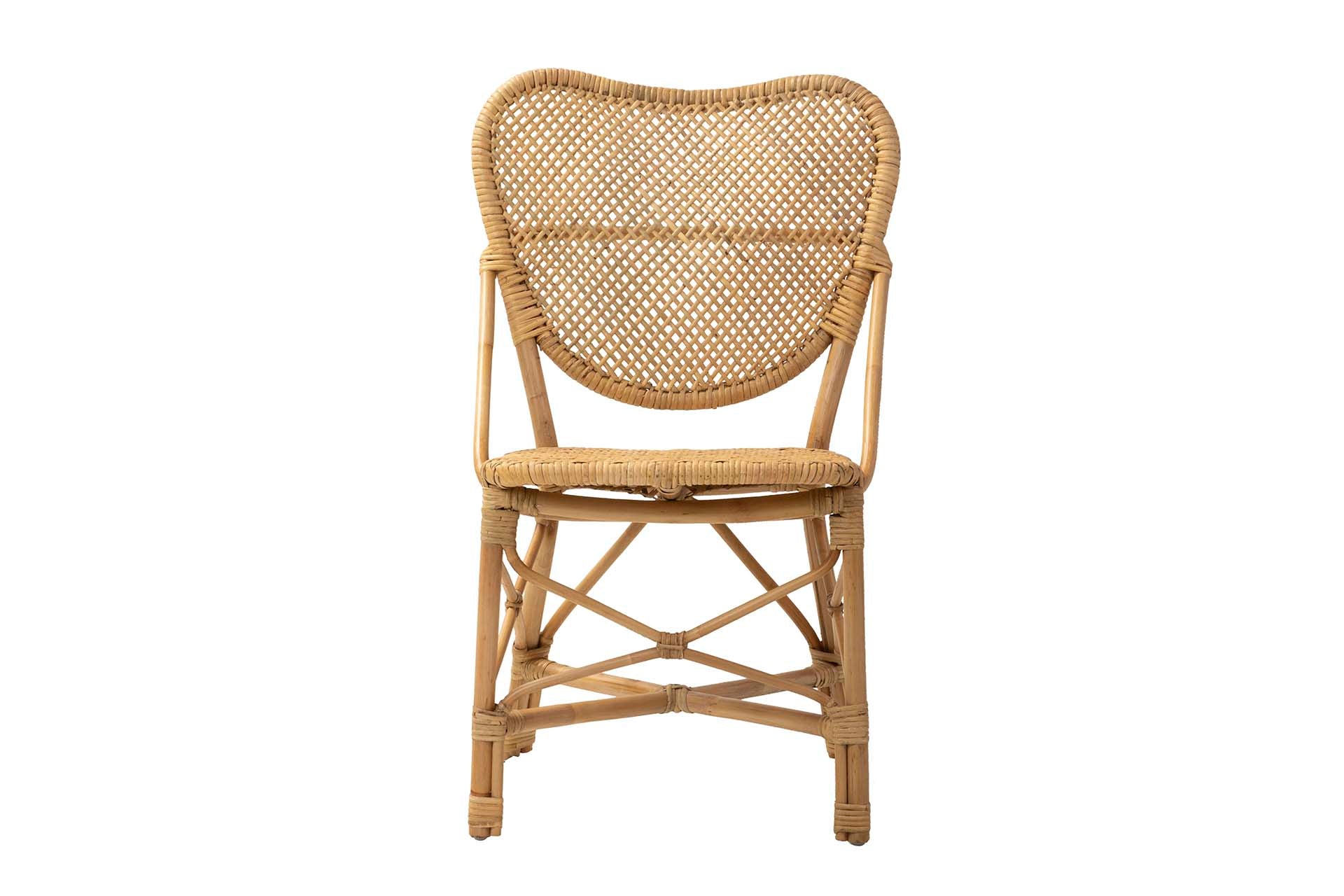 CADEIRA DE RATTAN NATURAL 50x54x83 CM