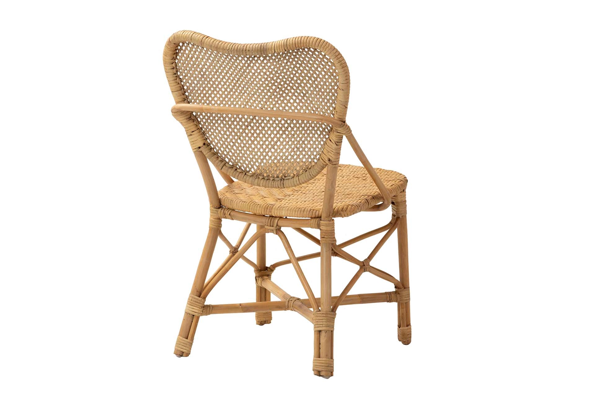 CADEIRA DE RATTAN NATURAL 50x54x83 CM