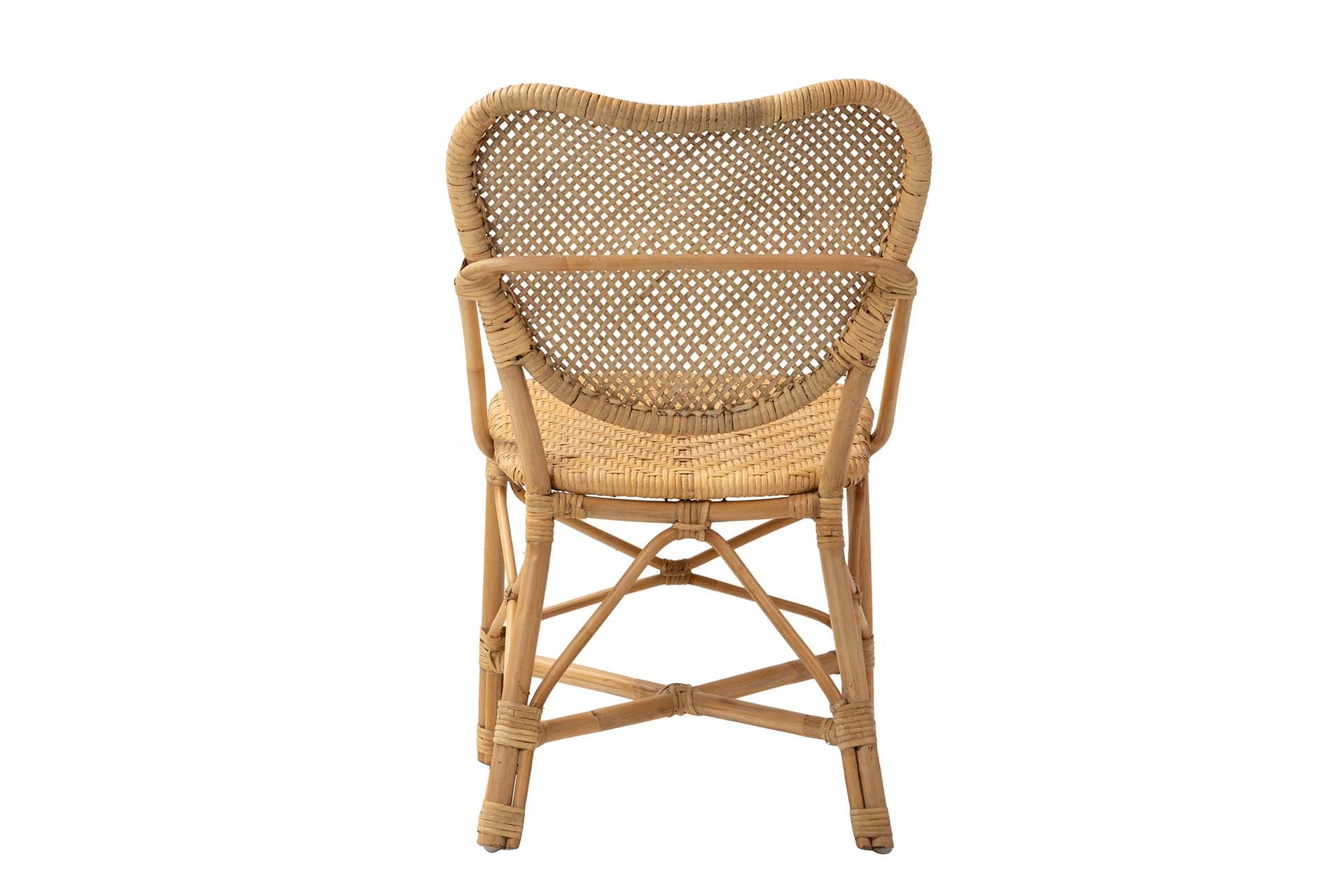 CADEIRA DE RATTAN NATURAL 50x54x83 CM