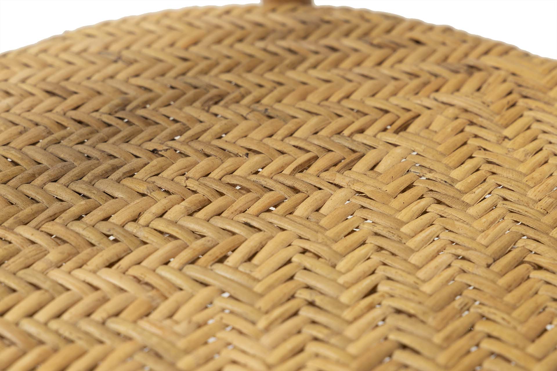 CADEIRA DE RATTAN NATURAL 55x52x83 CM