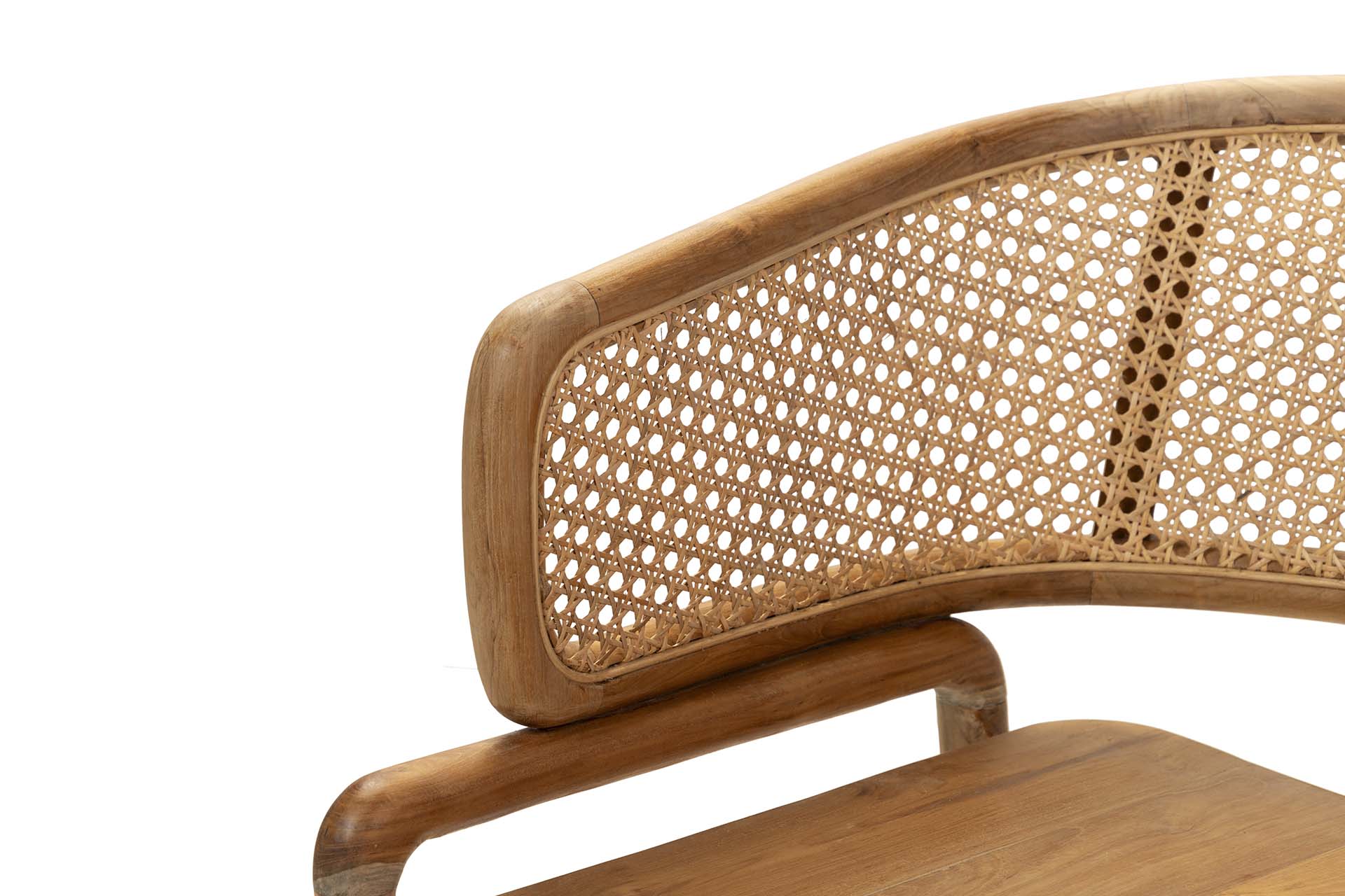 NATURAL TEAK WOOD CHAIR 57x68x82 CM