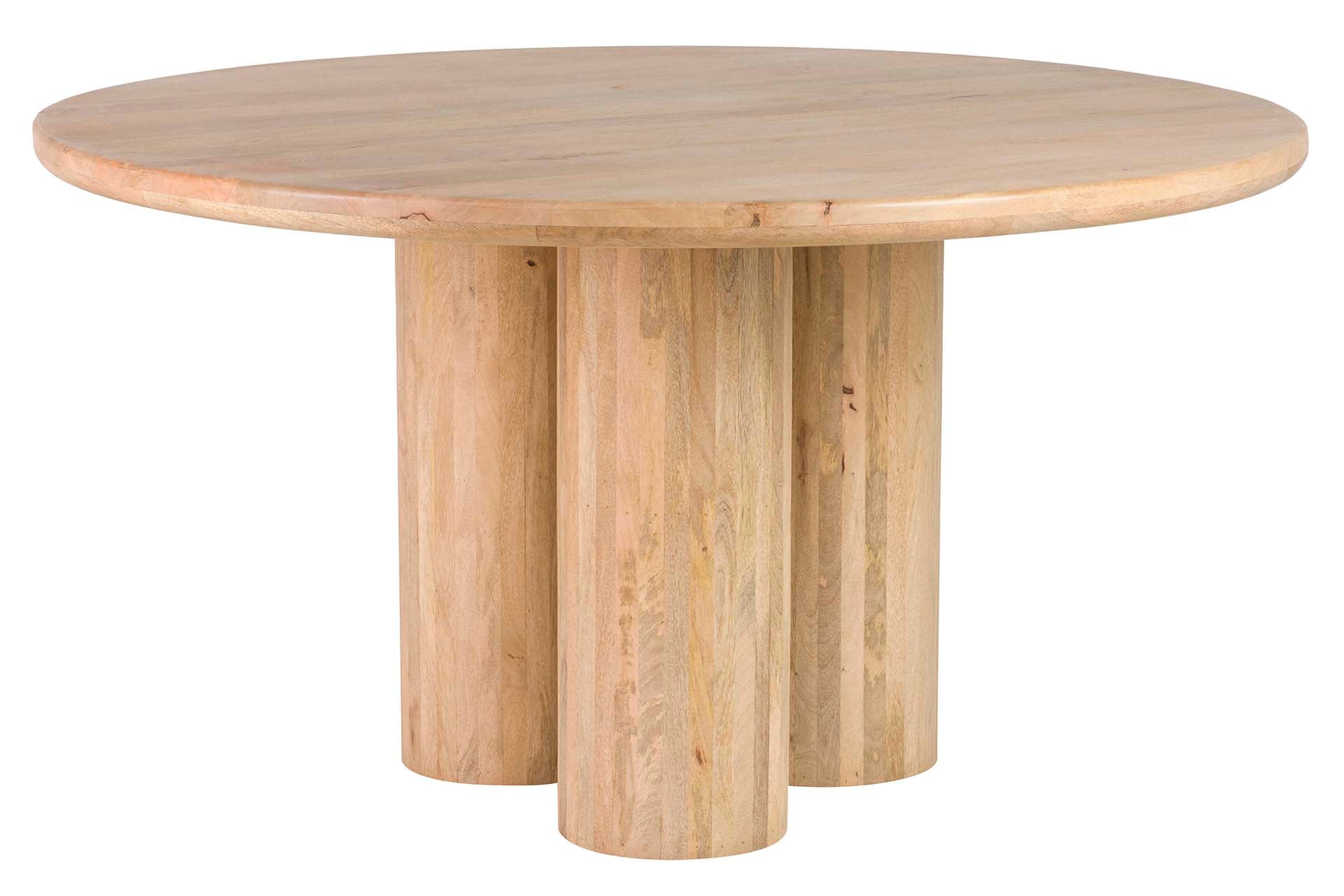 MESA COMEDOR MANGO MADERA FELO 140x140x76 CM