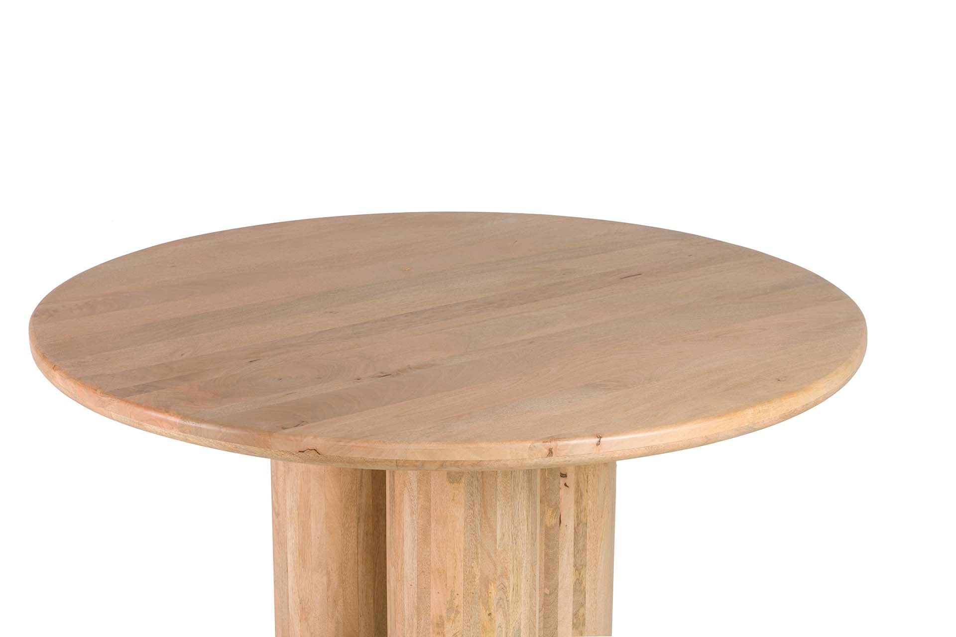 MESA COMEDOR MANGO MADERA FELO 140x140x76 CM