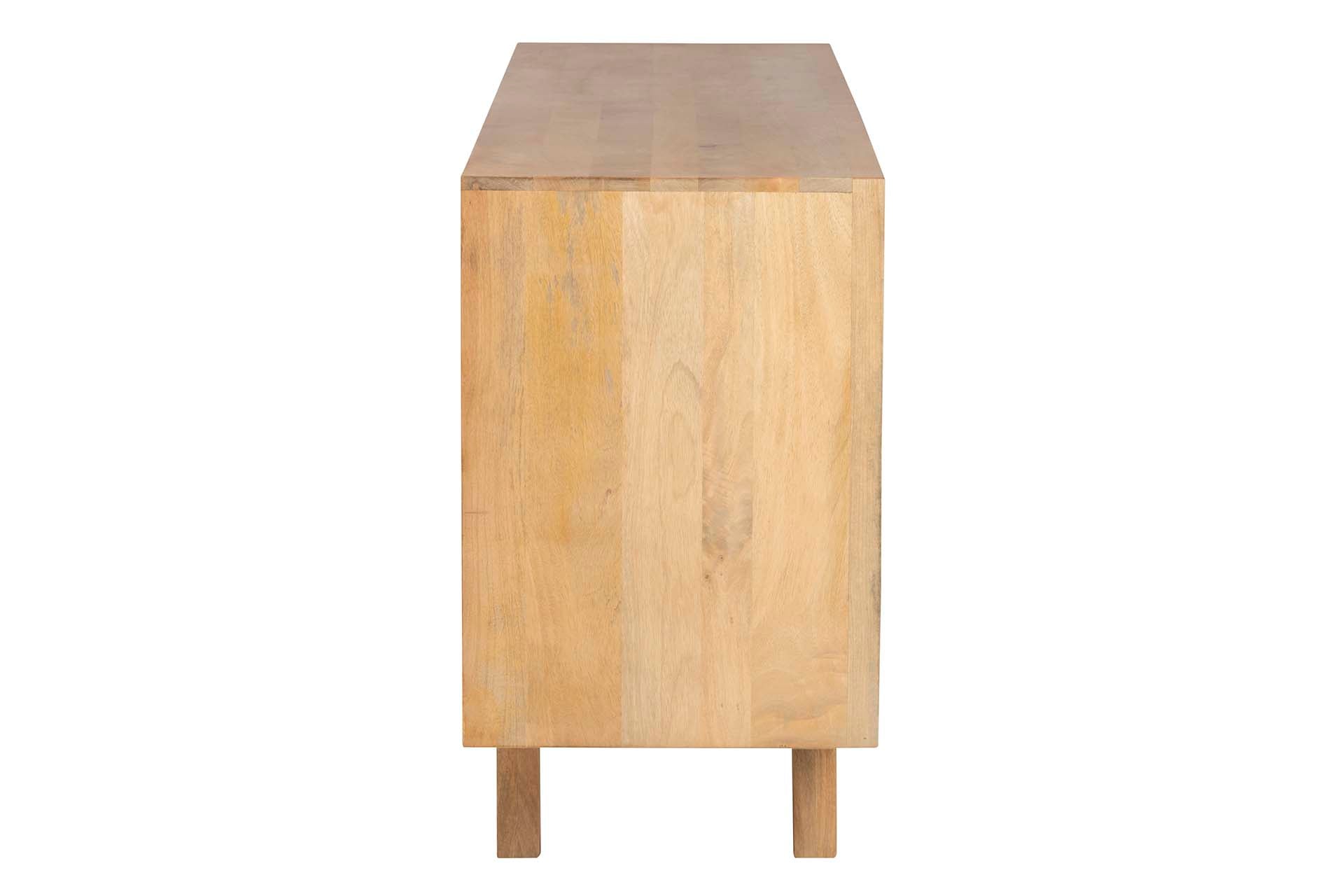 APARADOR MADERA MANGO MARRON JANTO 180x45x80 CM