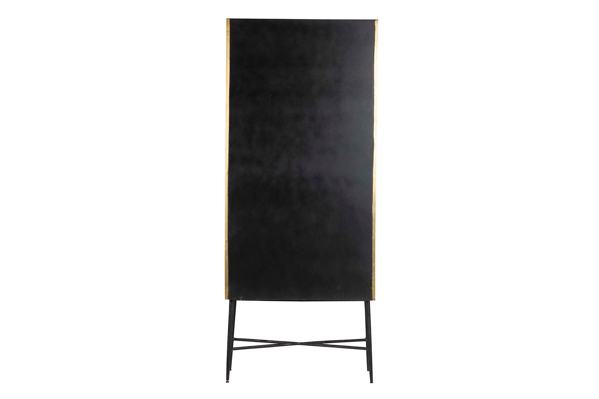 CABINET MDF METAL MARRON LUMINA 75x40x180 CM