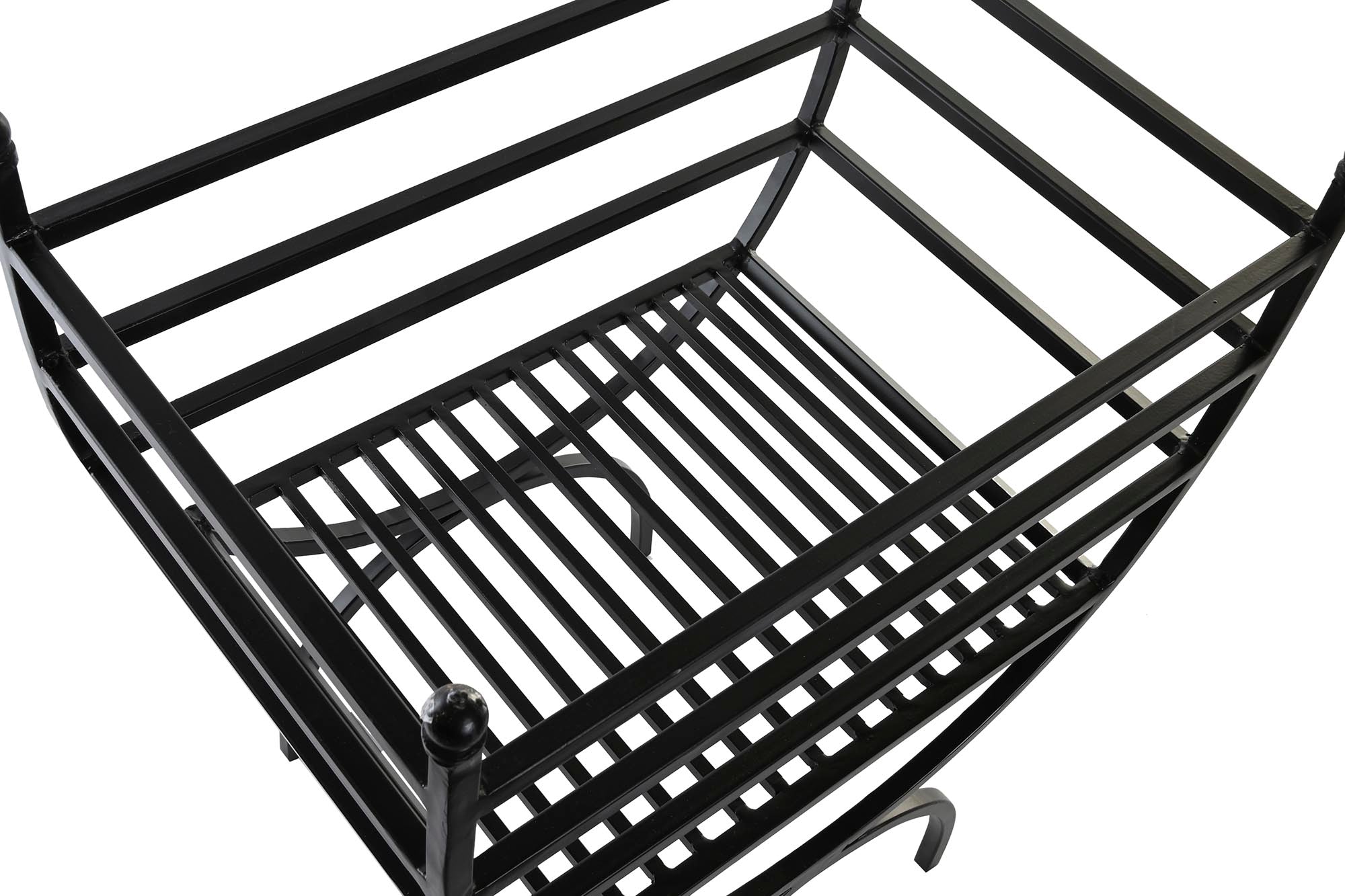 Galpão de Lenha de Aço 48x30x57 Preto