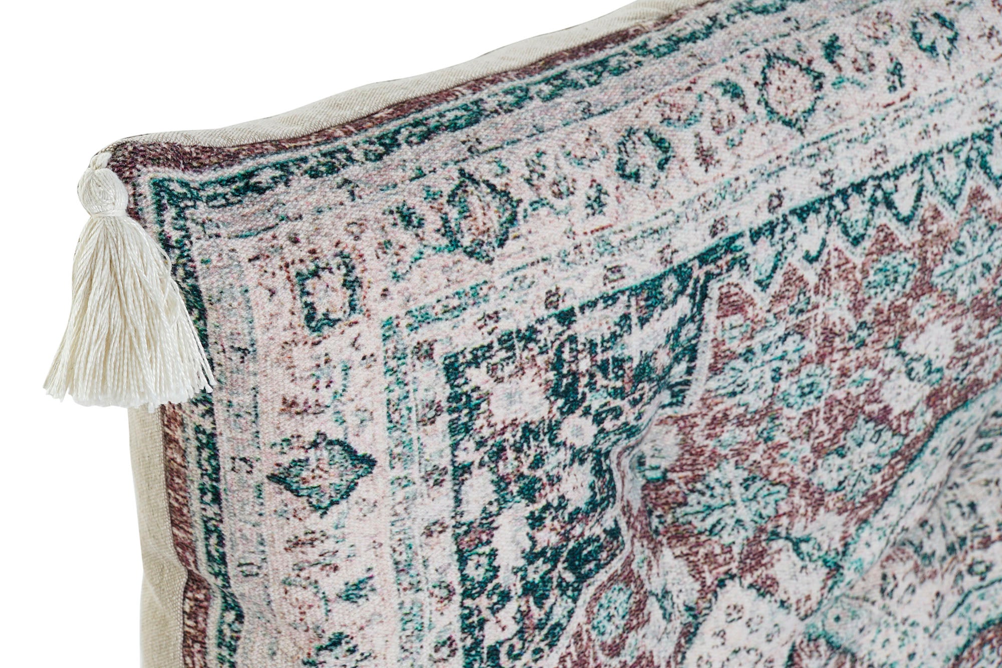 Set of 4 Cotton Armchairs 155x76x65 Worn Green