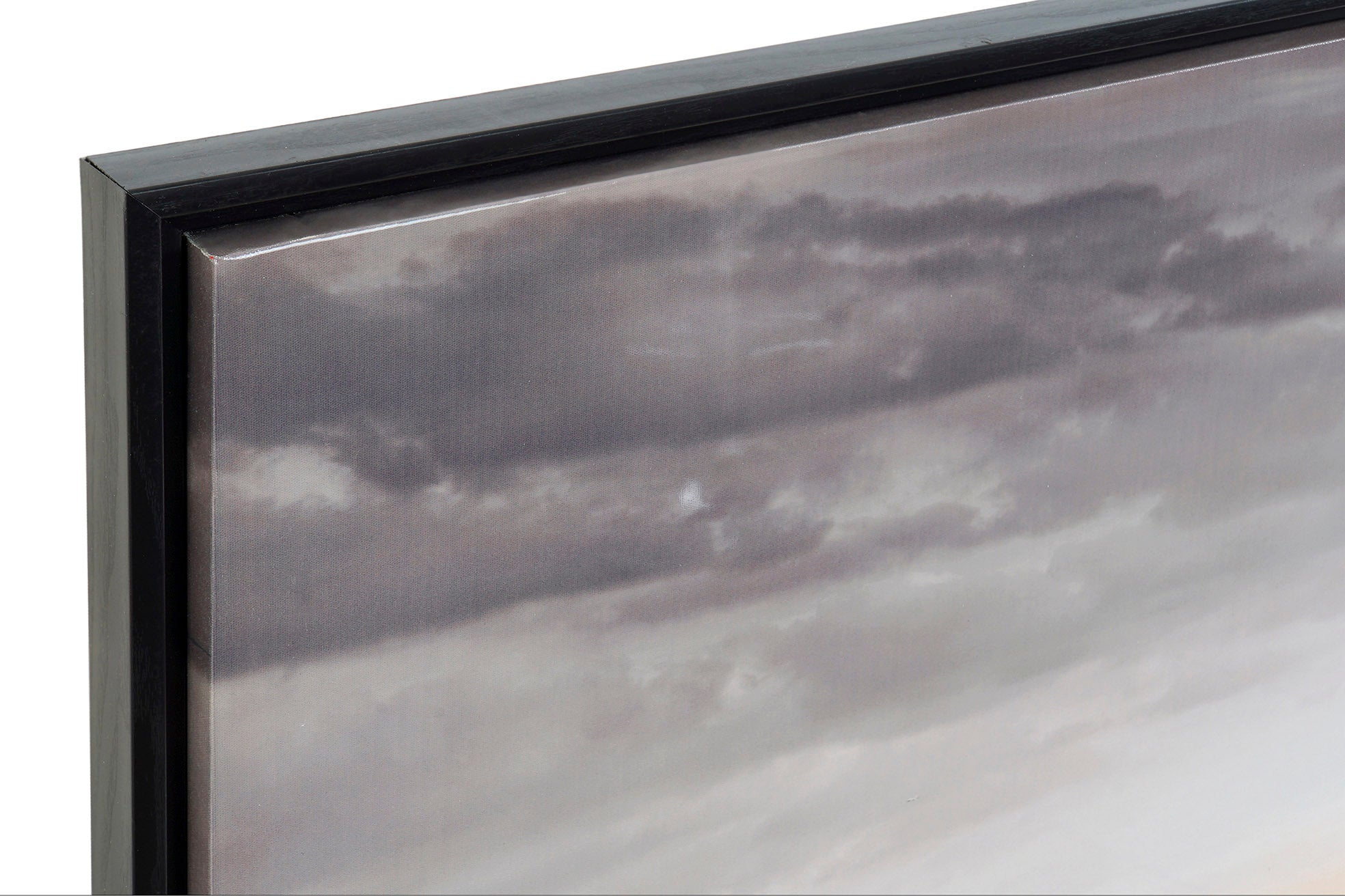 Cuadro Lienzo Ps 144X3,5X84 New York Enmarcado