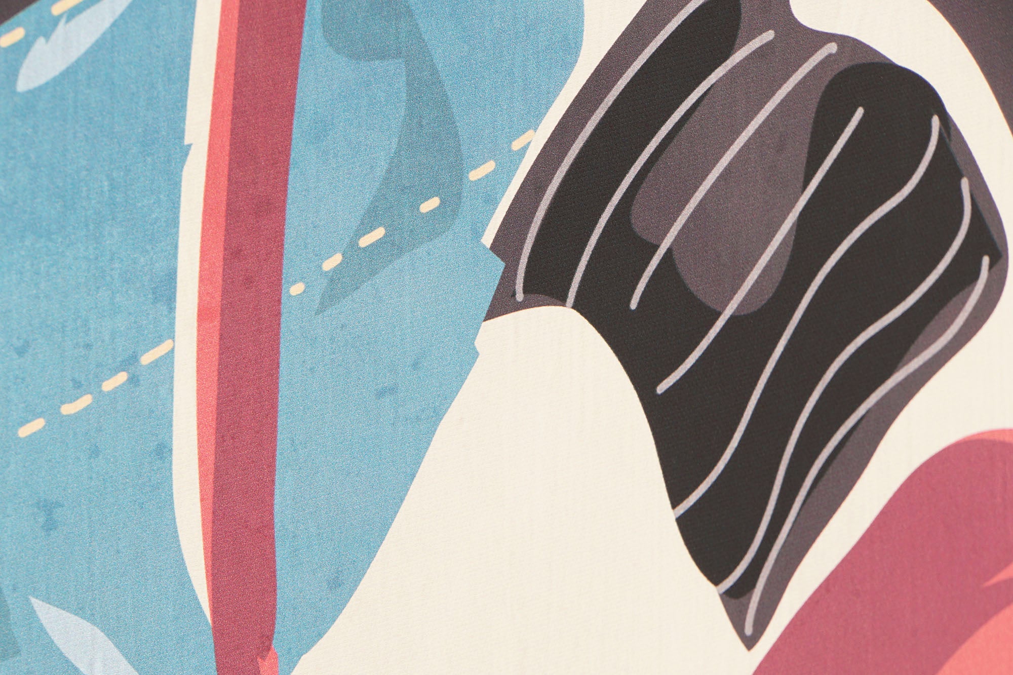 Ps Canvas Painting 83X4.5X123 Girl 2 Surt.