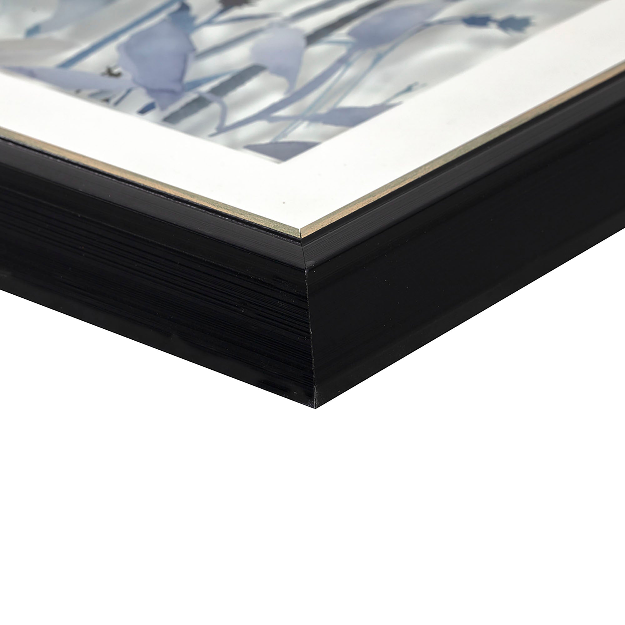 Moldura de vidro MDF 50X2X60 Flores 3 sortidas.