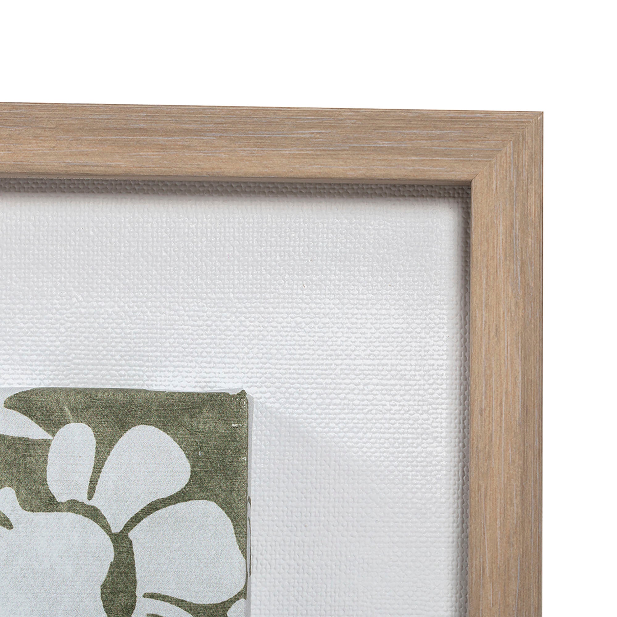 Cuadro Lienzo Mdf 42X3X42 Mujer Flores 2 Surt.