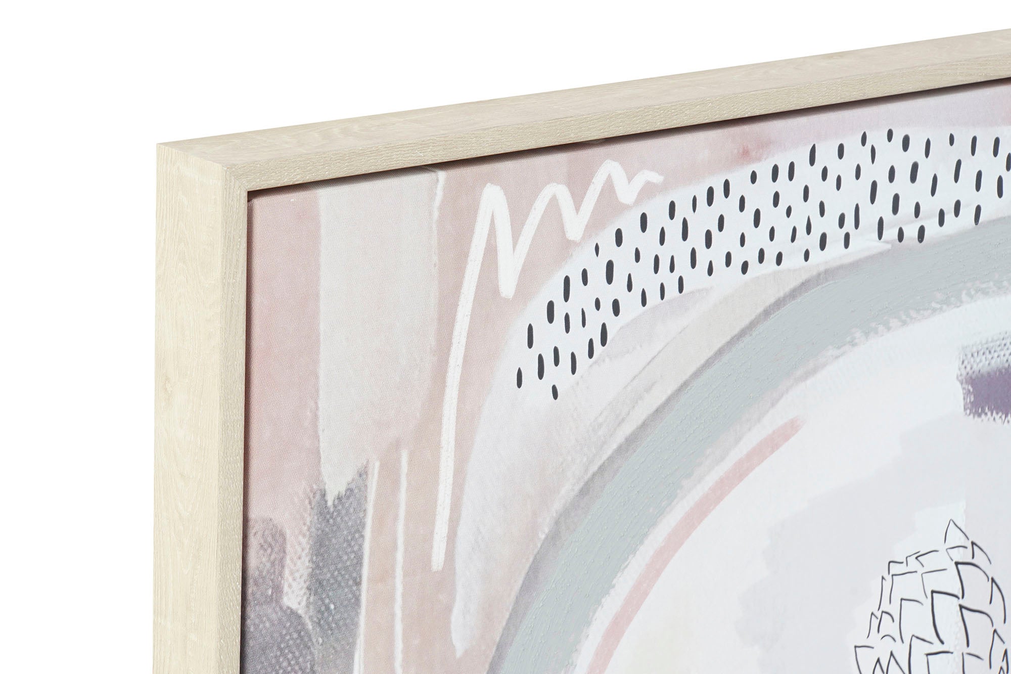 Cuadro Ps Lienzo 63X4,5X93 Abstracto 2 Surt.