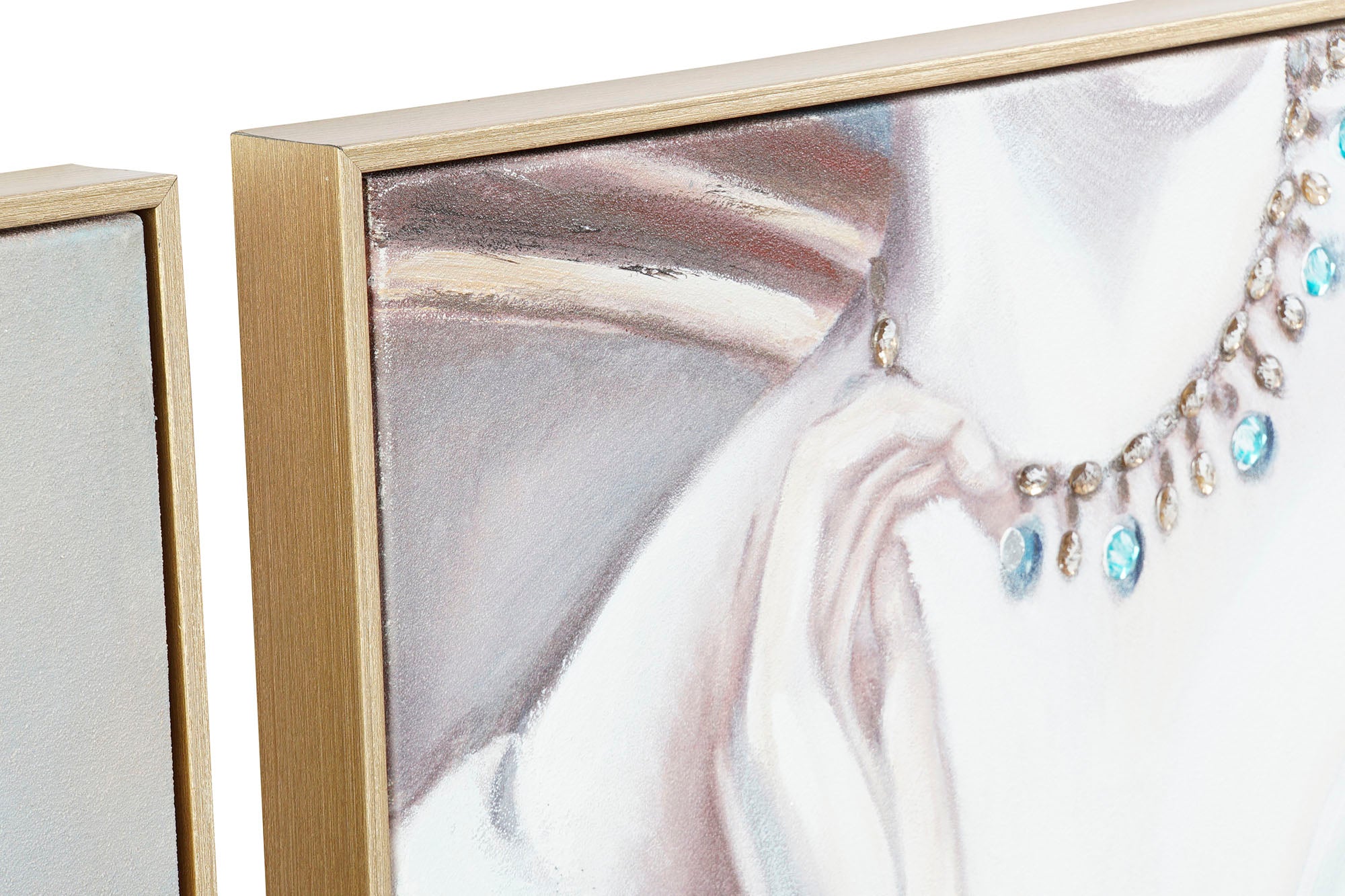 Pintura em tela Pinheiro 102X4,5X102 Mulher 2 sortimentos.