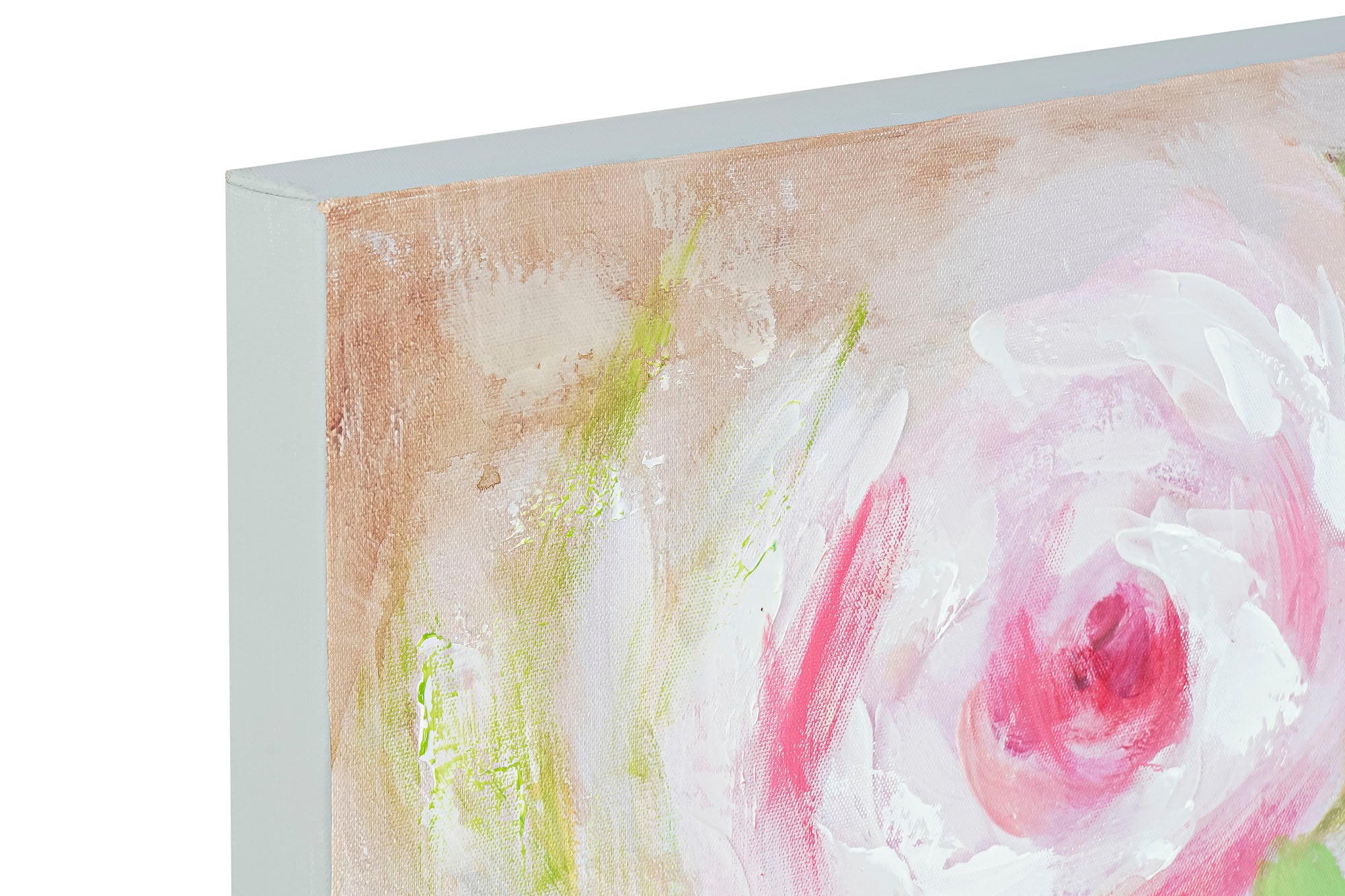 Pintura em tela pinho 80X3X80 Vaso 2 sortidos.