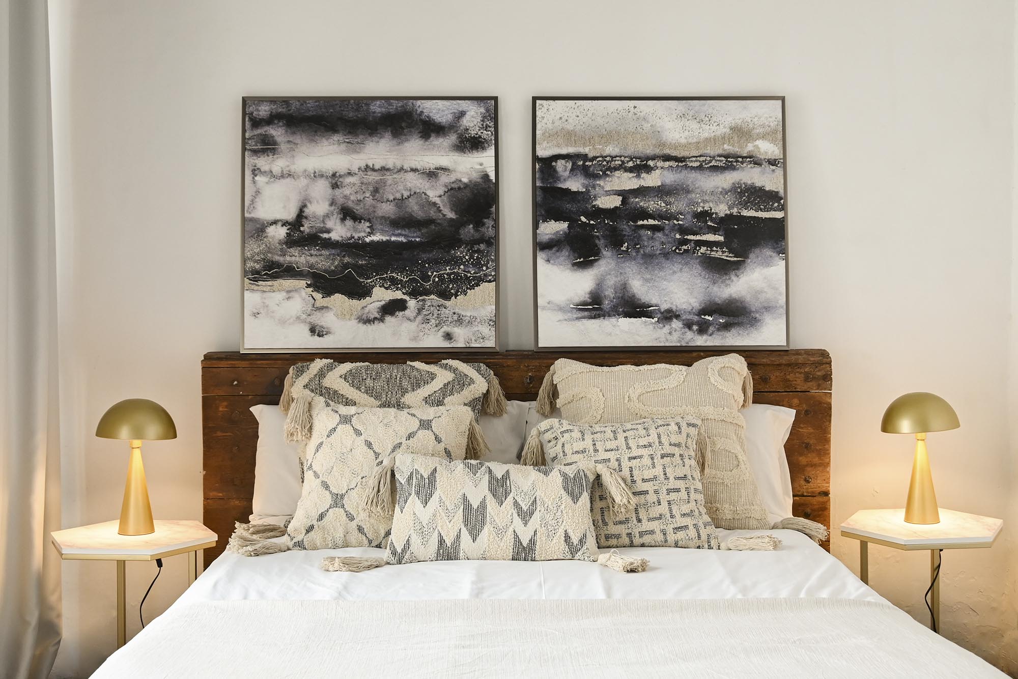 Pintura em tela Ps 79X2,5X79 Abstrata 4 sortidas.