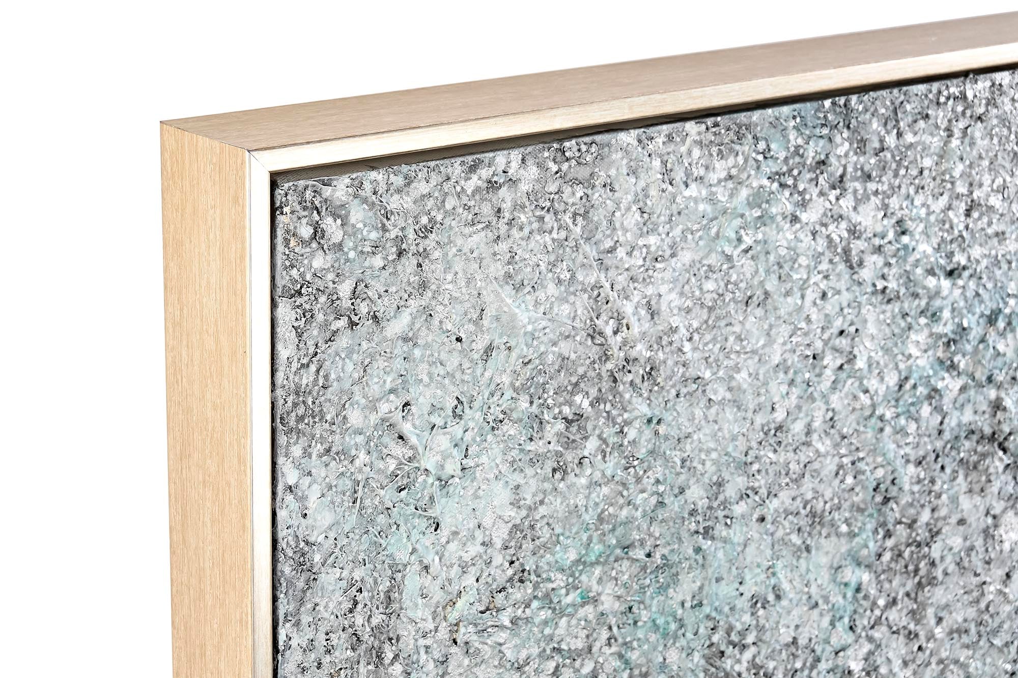 Pintura em tela Ps 130X5X130 Abstrata pintada à mão