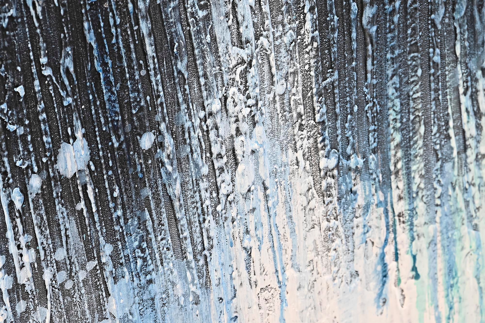 Cuadro Lienzo Ps 130X5X130 Abstracto Pintado Mano