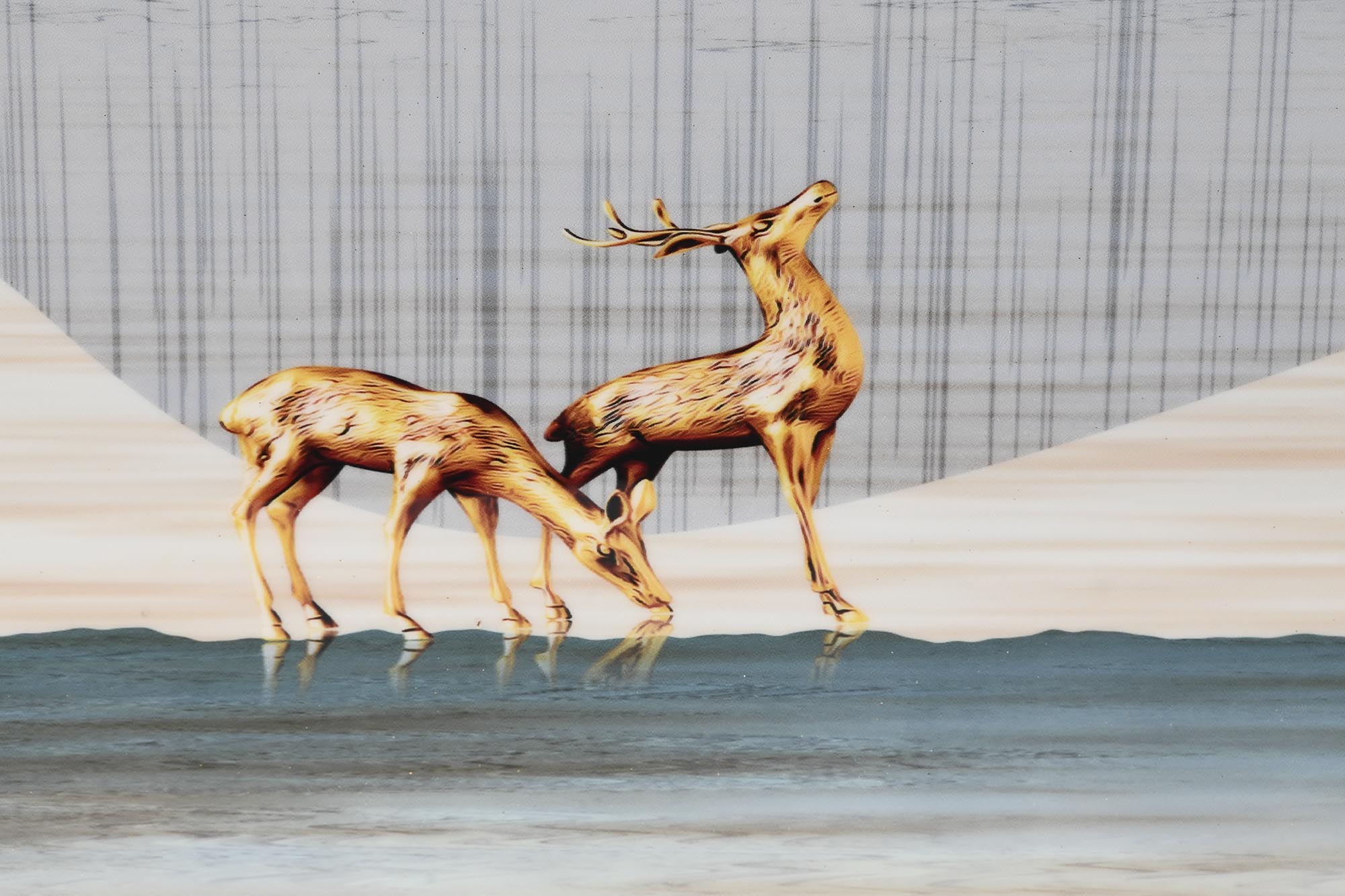 Aluminum MDF Frame 80X3X160 Mountain Leaves 2 Assortment.