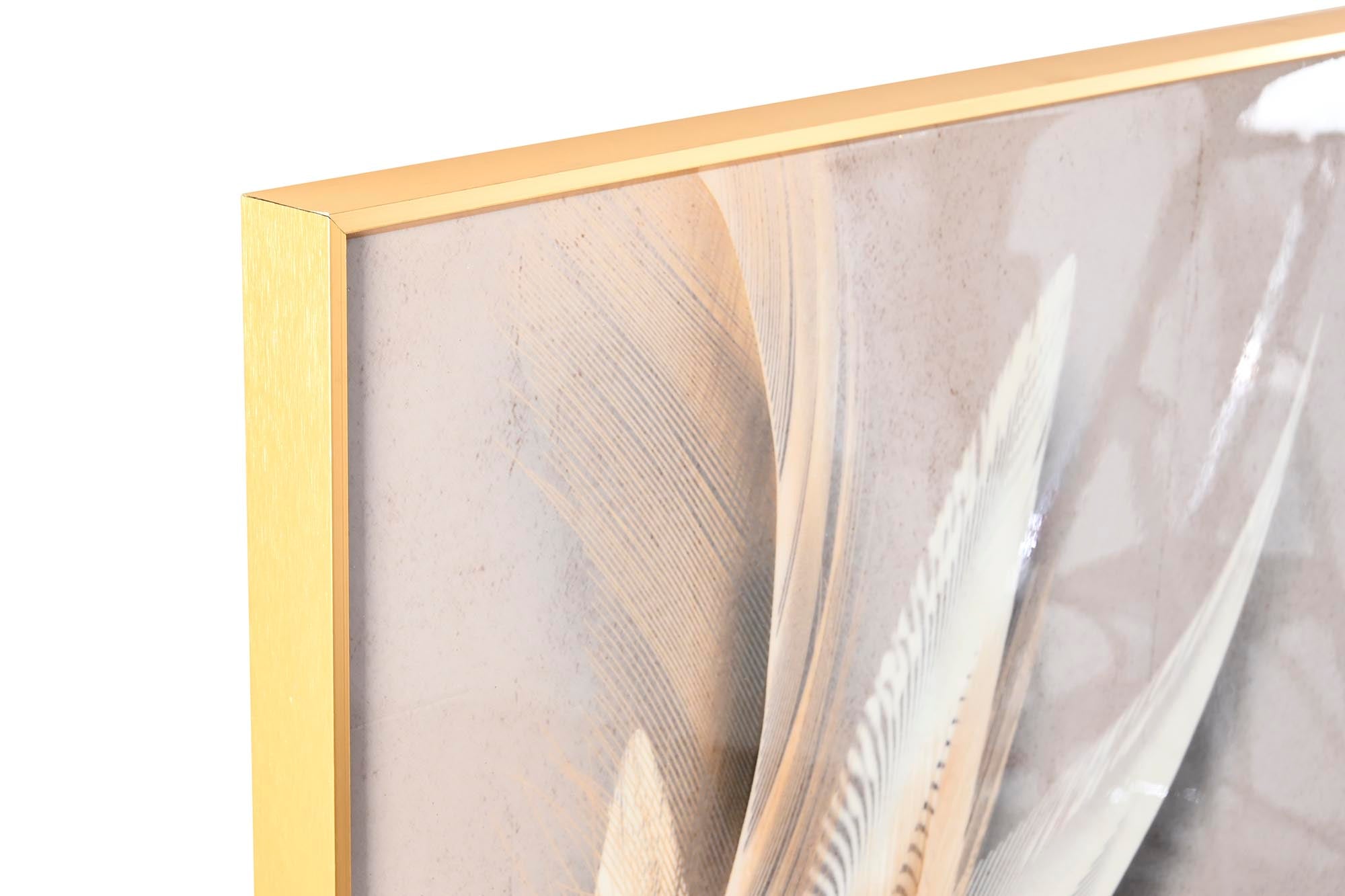 Estrutura em MDF de alumínio 80X3X160 Vasos 2 sortidos.