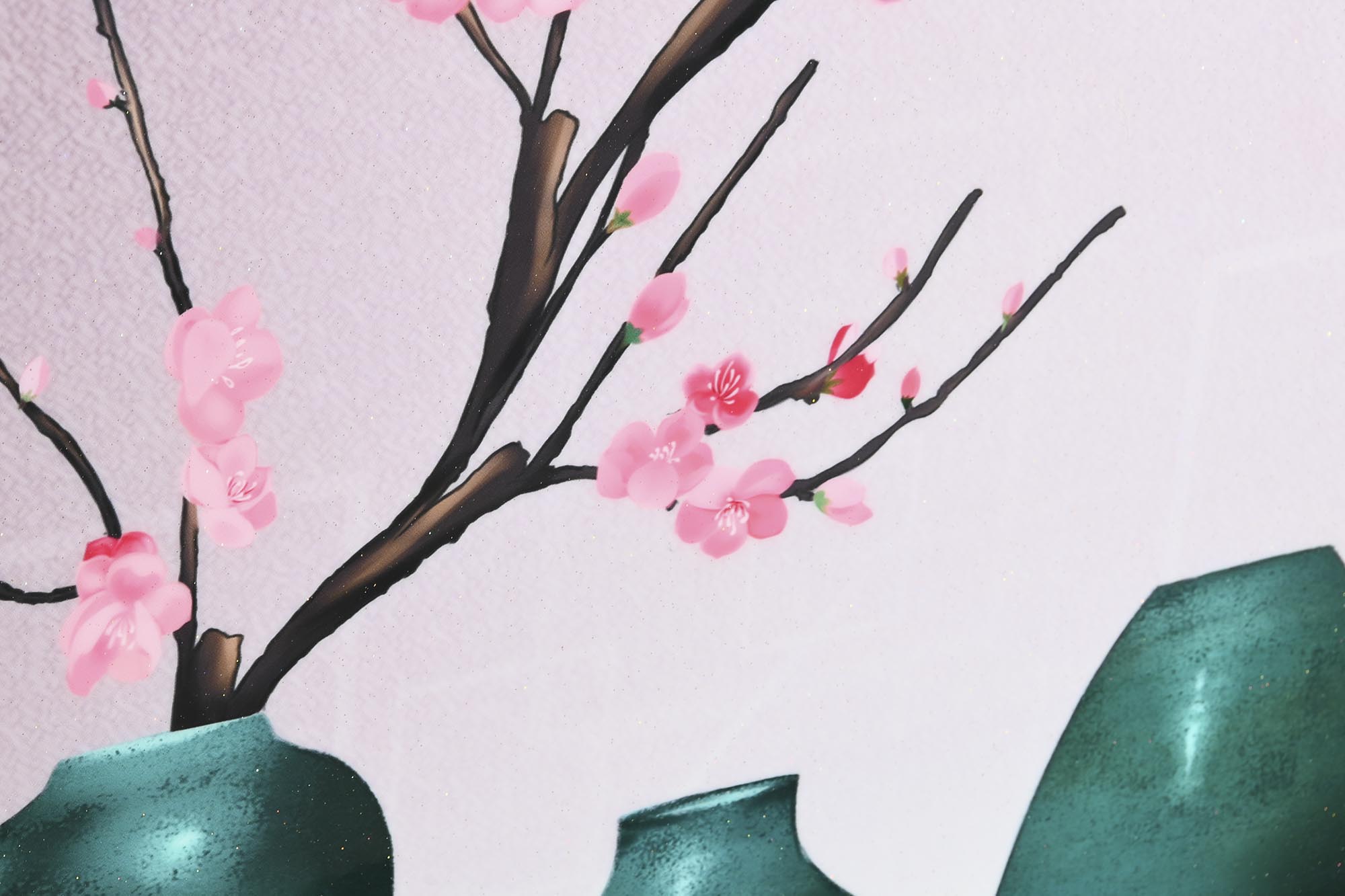 Cuadro Aluminio Mdf 80X3X80 Oriental 2 Surt.