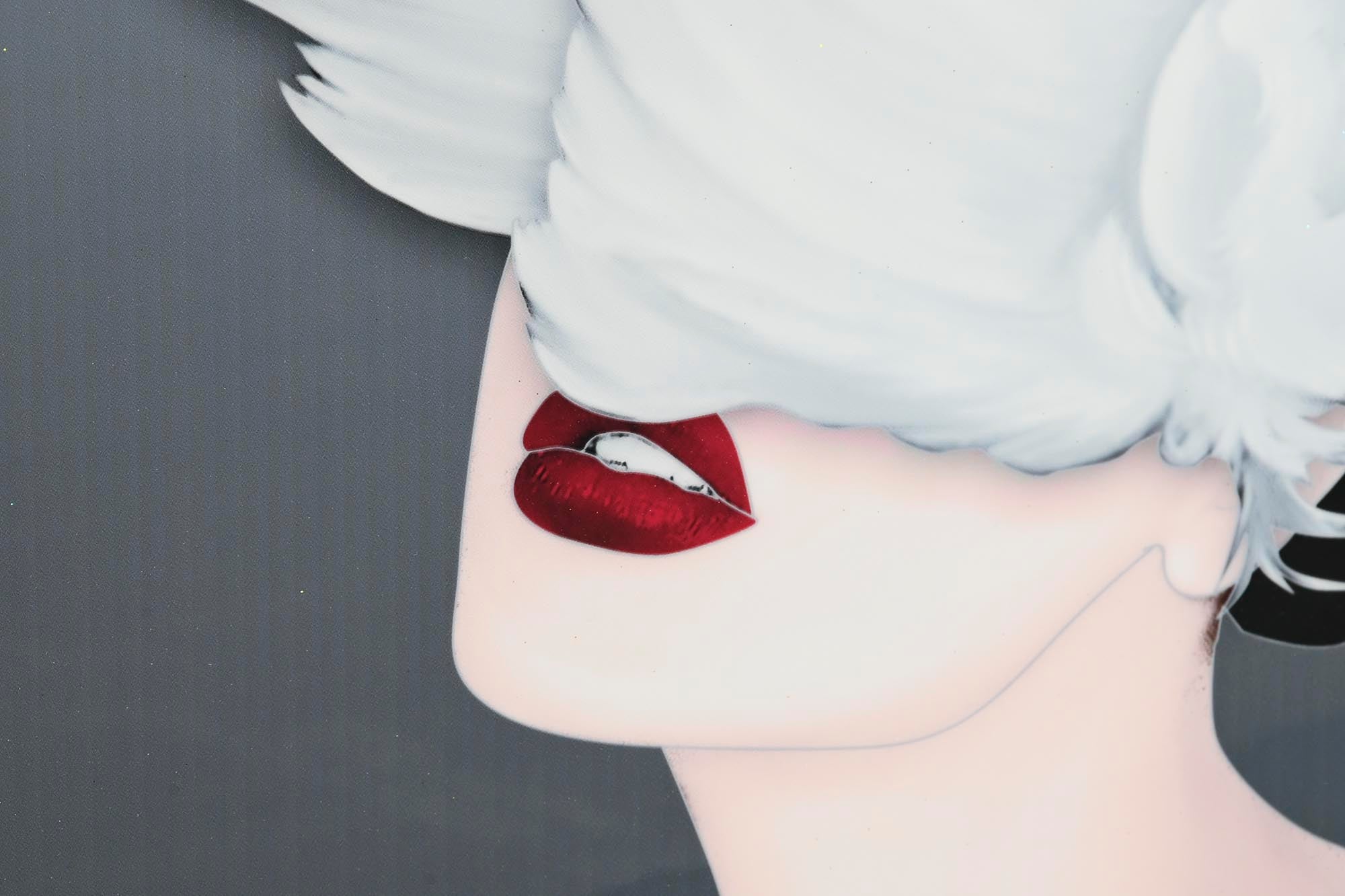 Aluminum MDF Frame 60X3X80 Woman Feathers 2 Assortment.