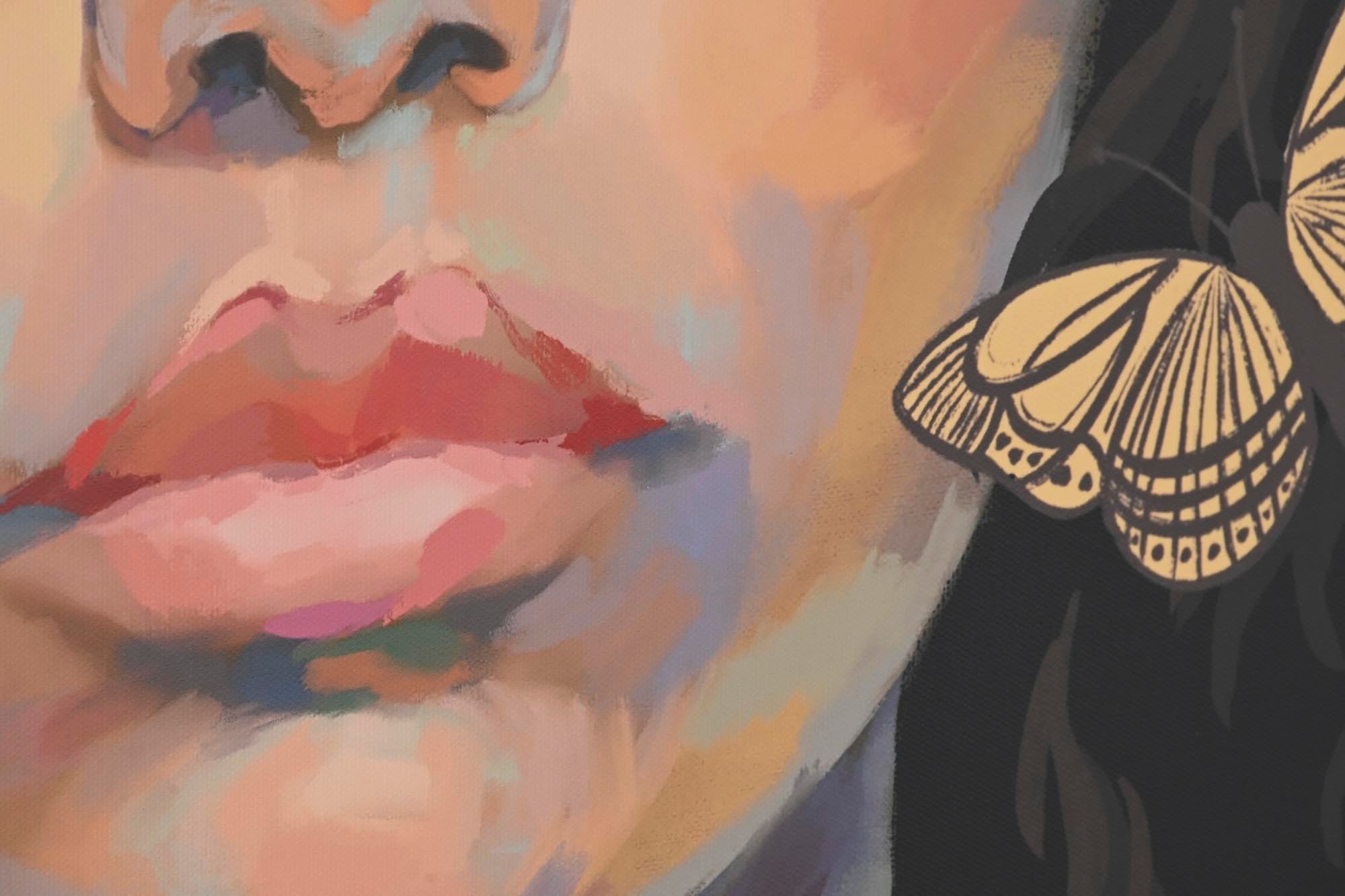 Ps Canvas Painting 100X4X140 African 2 Surt.