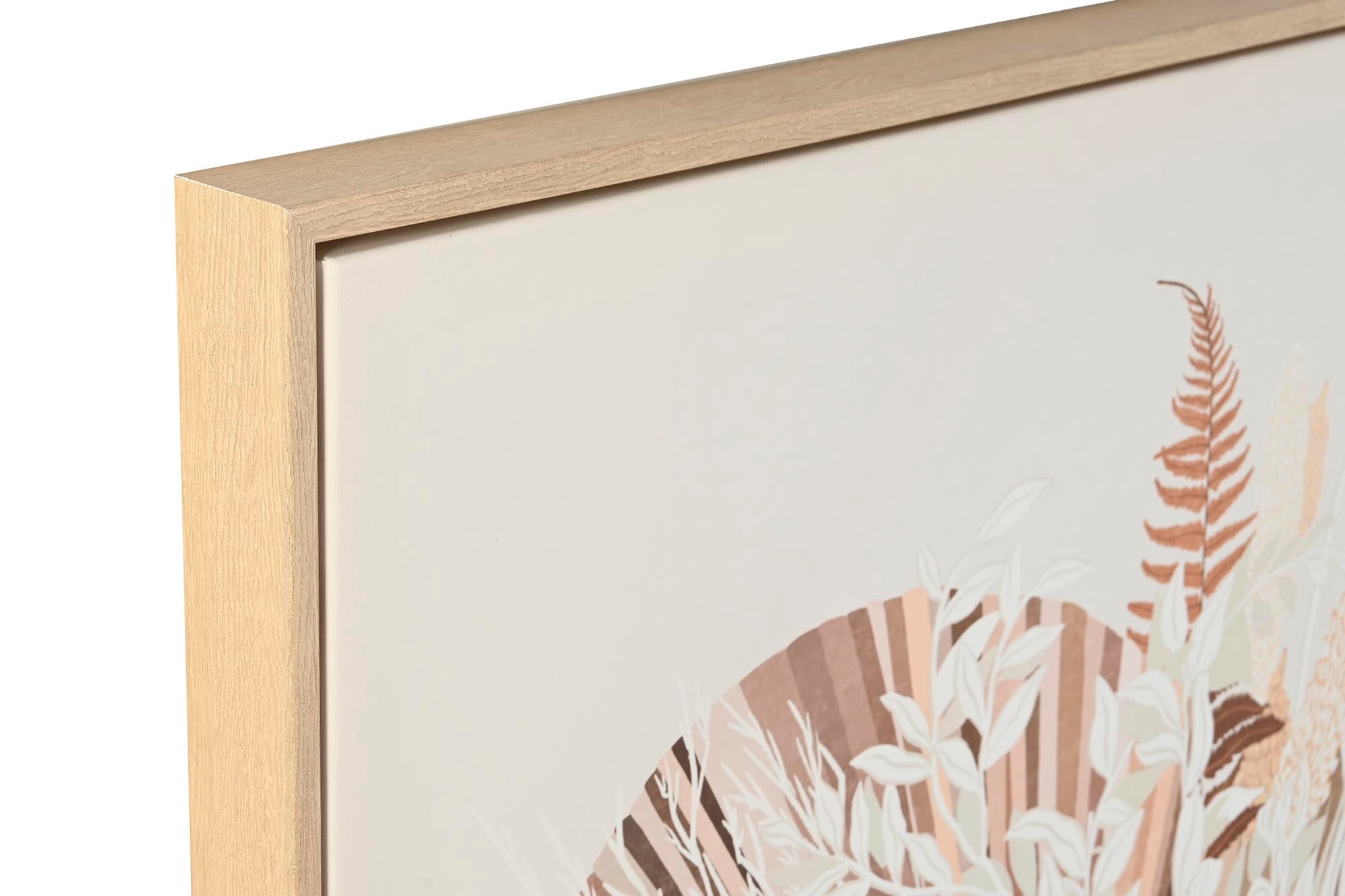 Ps Canvas Painting 90X4X120 Girl Bouquet 2 Assortment.