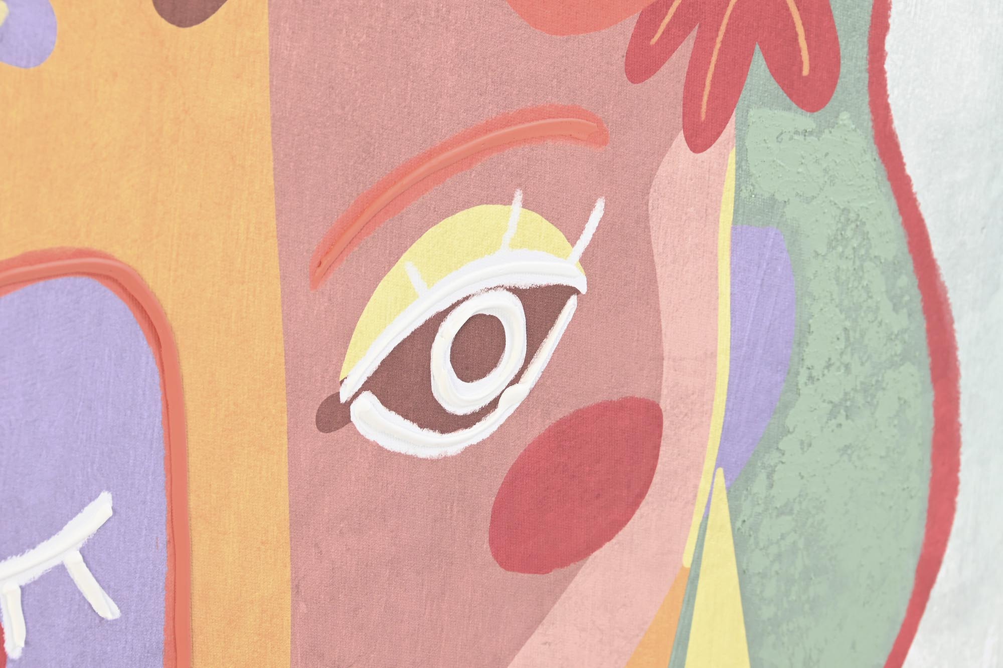 Ps Canvas Painting 63X4X93 Woman Framed 2 Assorted.