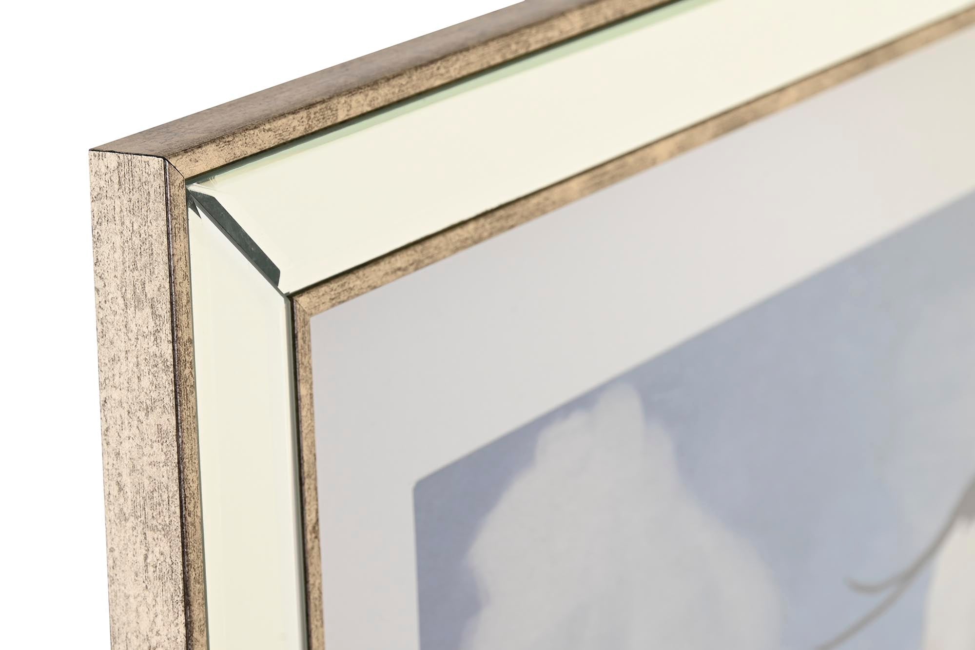 Pintura em tela Ps 56X1,6X66 Ave Emoldurada 3 sortidas.