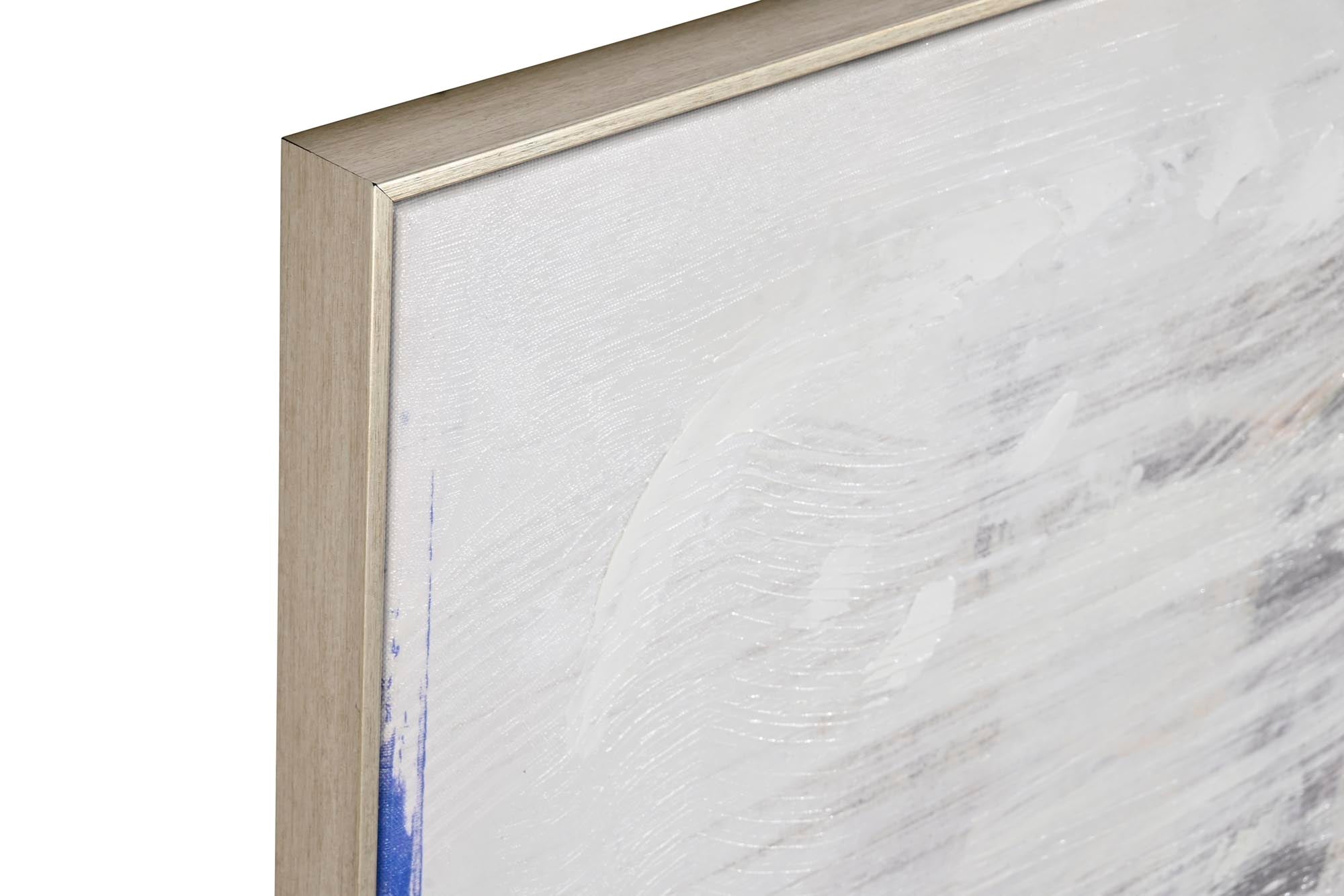 Pintura em tela Ps 60X3X80 Abstrata 2 sortimentos.