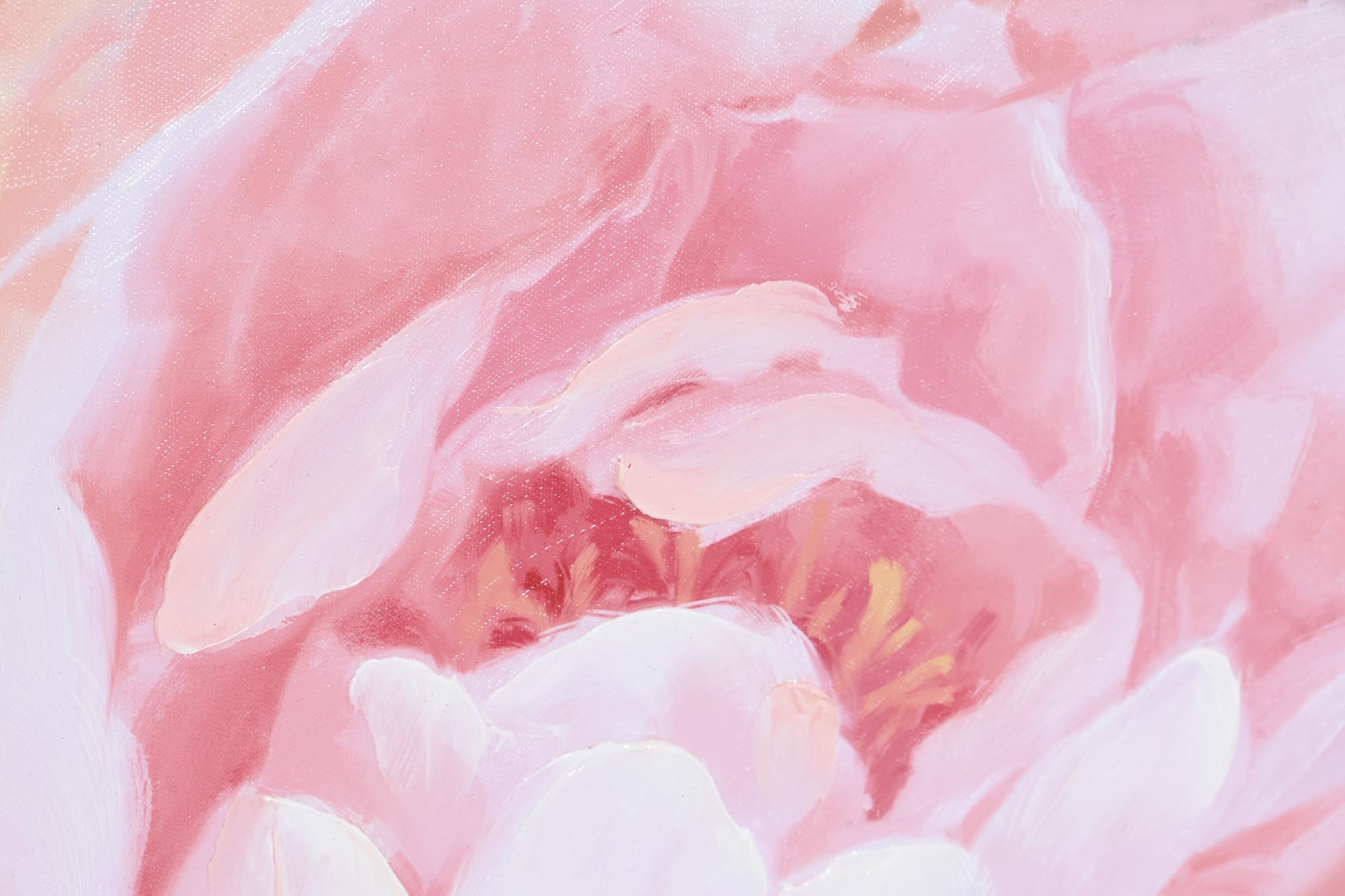 Pintura em tela Ps 60X3,5X80 Flores 2 sortidas.