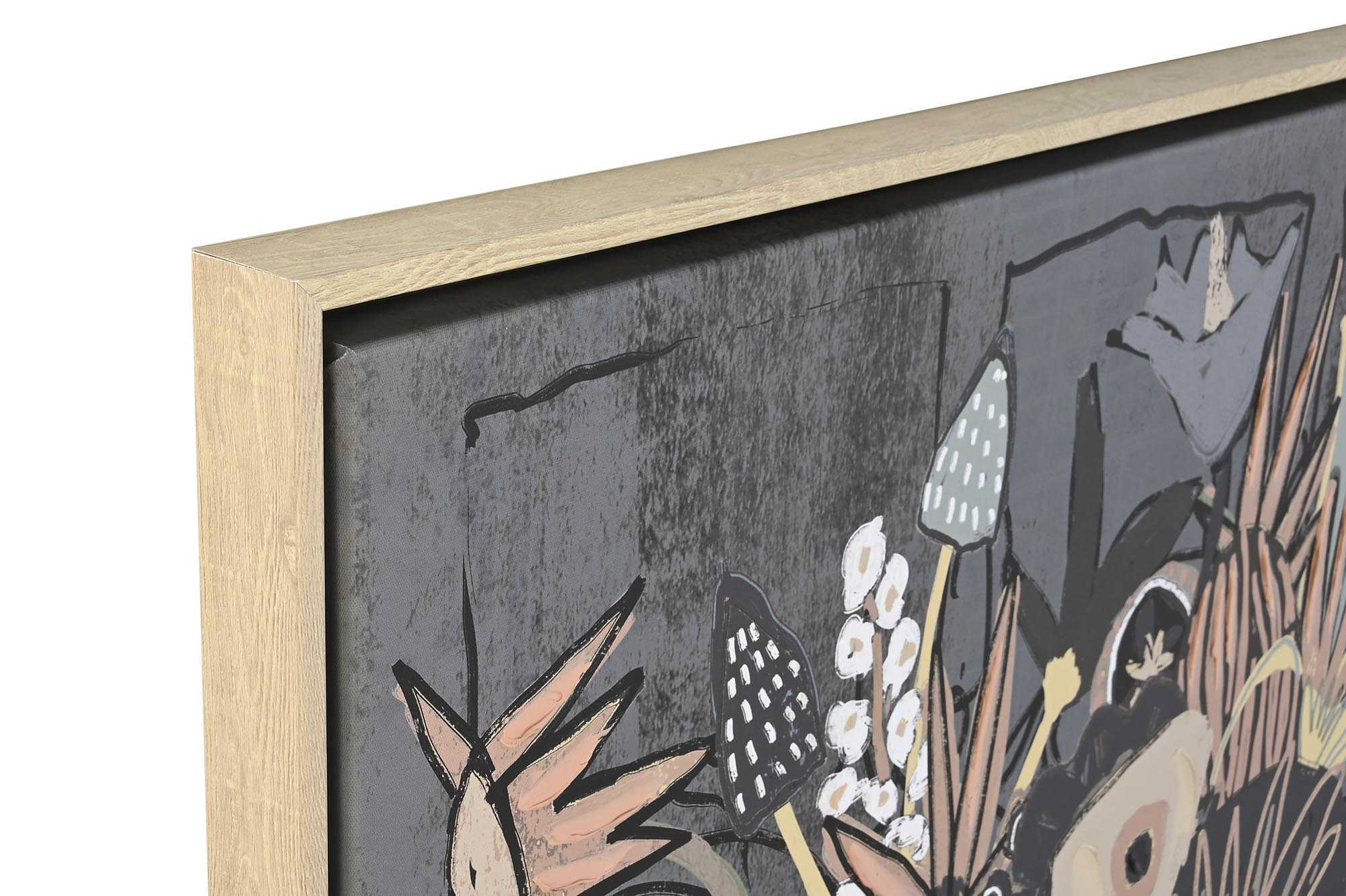 Ps Canvas Picture 84X4,5X124 Plantas 2 Sortidos.
