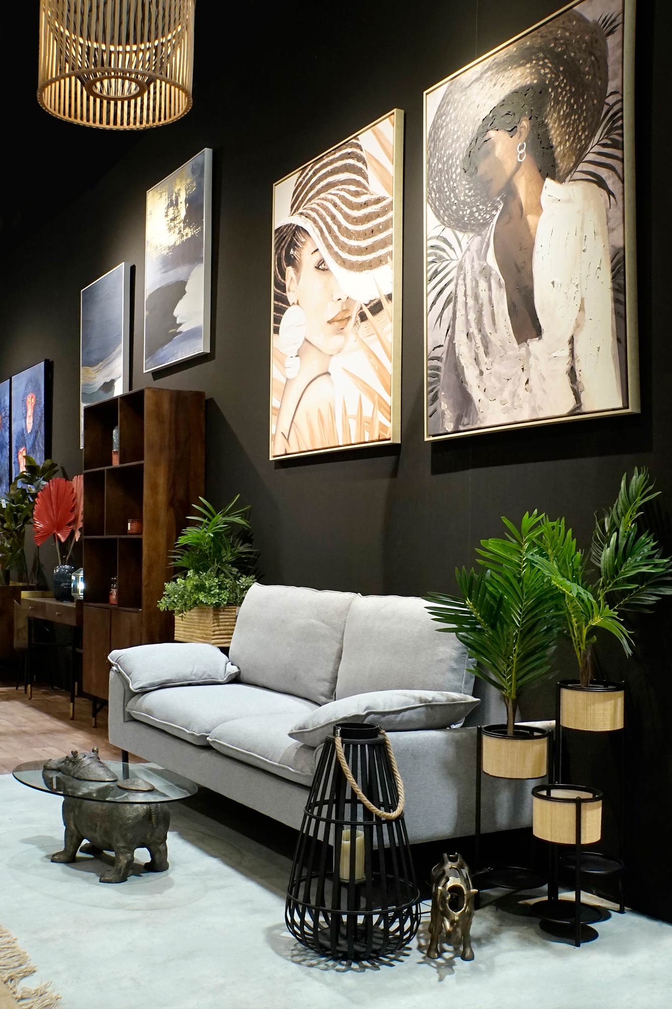 Cuadro Ps 103X4,5X143 Chica Sombrero 2 Surt.