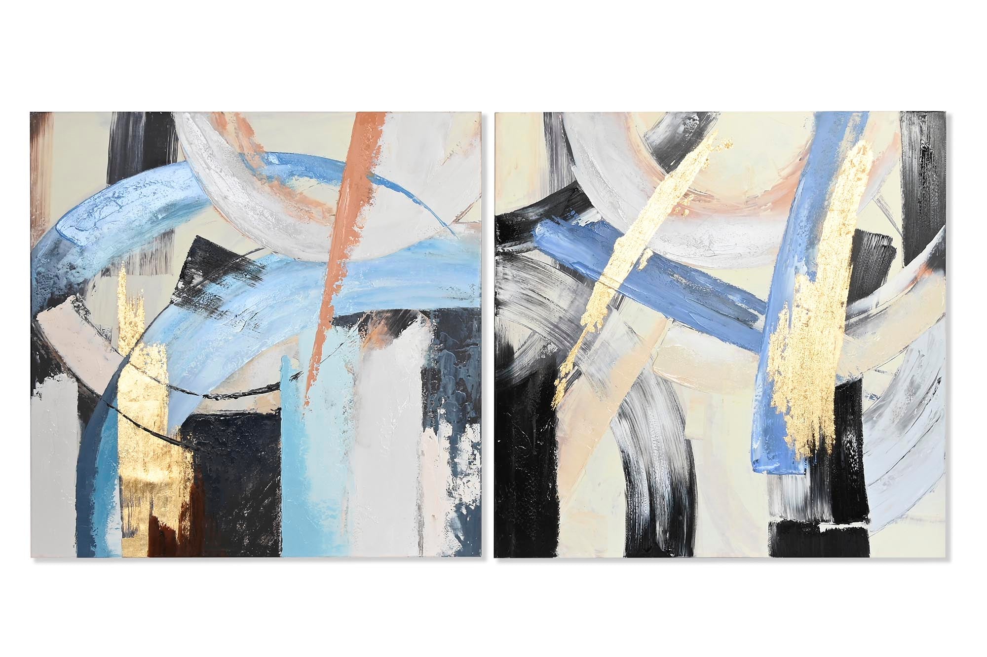 Cuadro Lienzo Mdf 100X2,5X100 Abstracto 2 Surt.