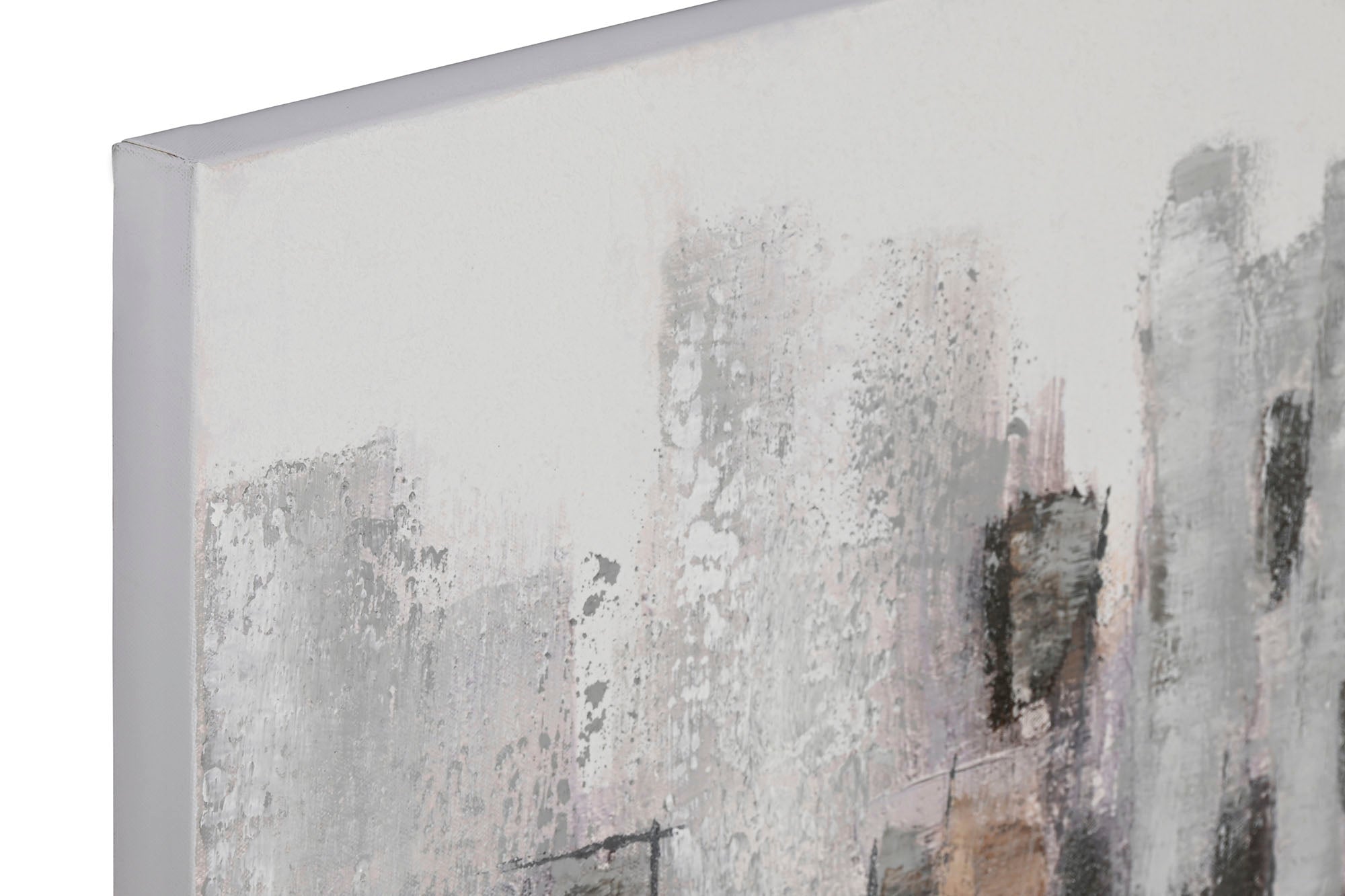 Pintura em tela 120X2,8X80 Cidade abstrata 2 sortimentos
