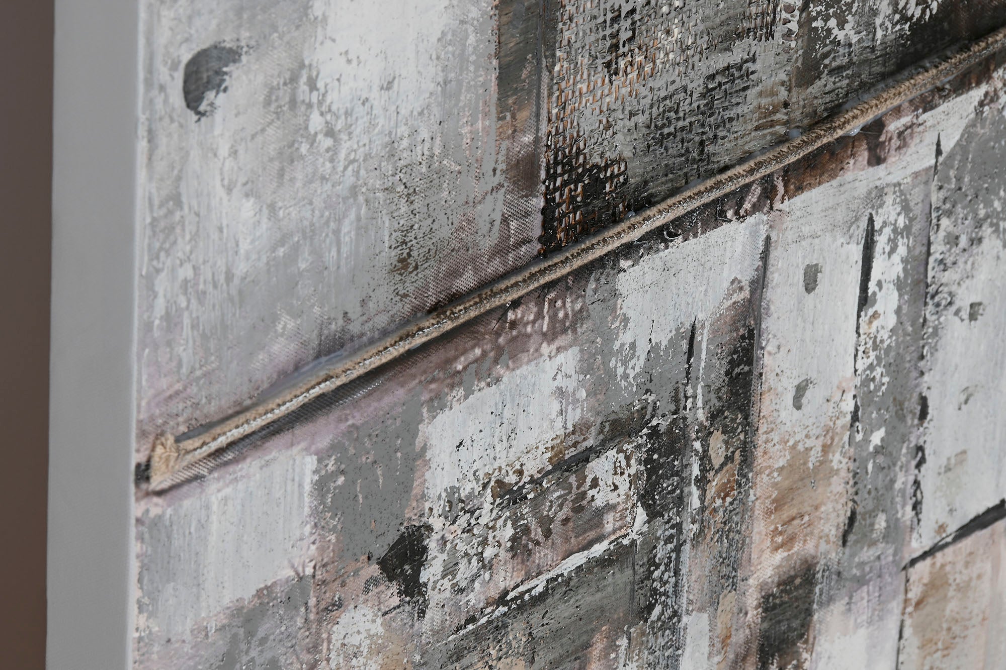 Cuadro Lienzo 120X2,8X80 Ciudad Abstracto 2 Surt.
