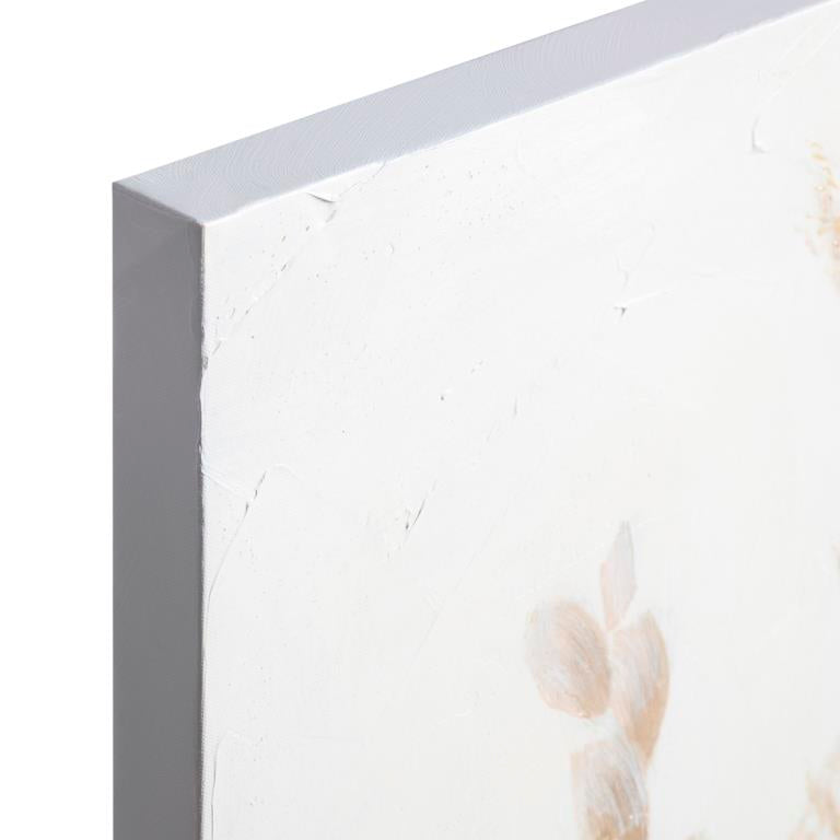 Pintura em tela Pinho 90X3,7X120 Flores 2 sortidas.