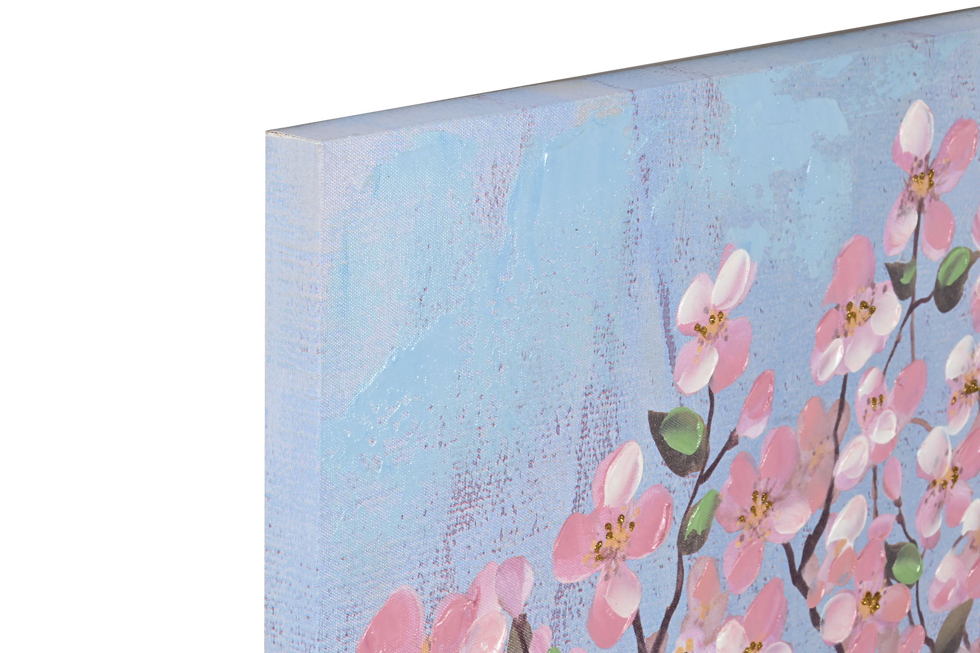 Pintura em tela Mdf 70X3X100 Vaso 2 sortidos.