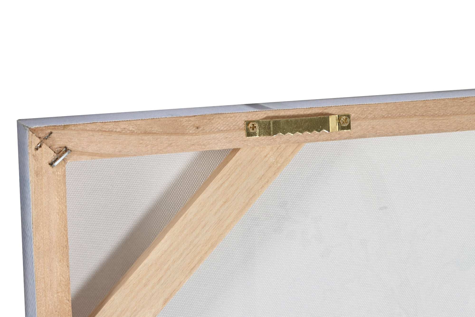 Quadro em tela MDF 100X2,8X100 Vasos 2 sortidos.
