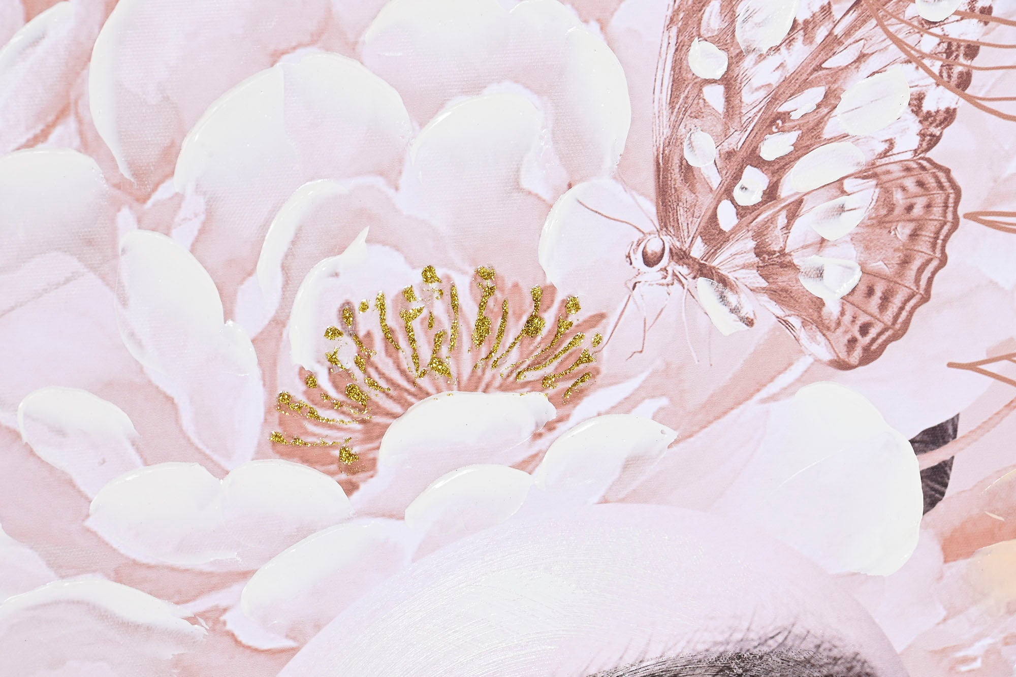Canvas Painting Ps 80X3.7X120 Girl Flowers 2 Assorted.