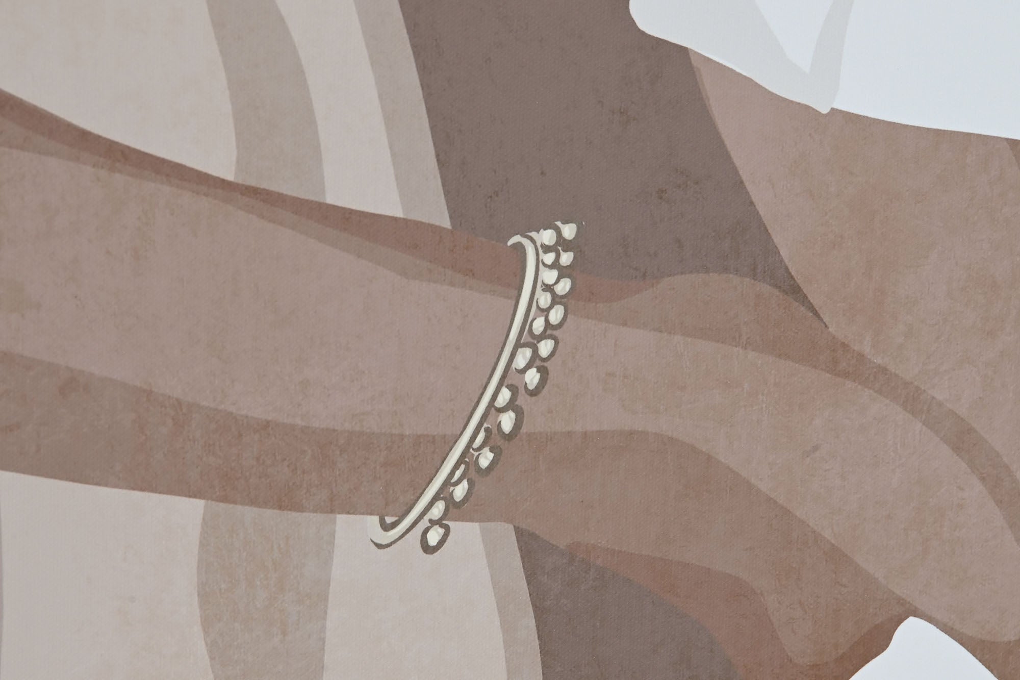 Ps Canvas Picture 90X4X120 Menina Emoldurada 2 Sortidas.