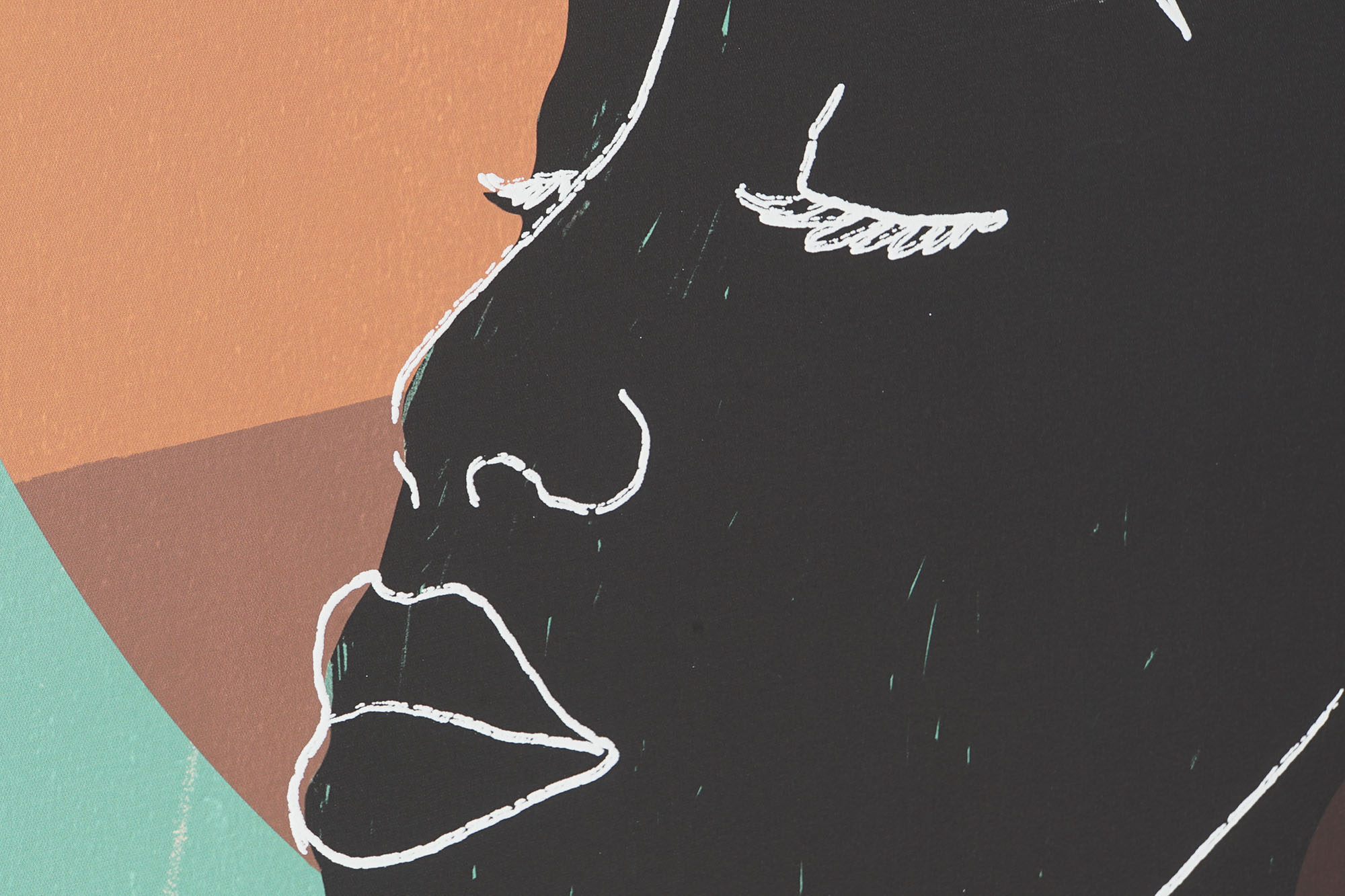 Pintura em tela Ps 84X4,5X123 Mulher 2 sortimentos.