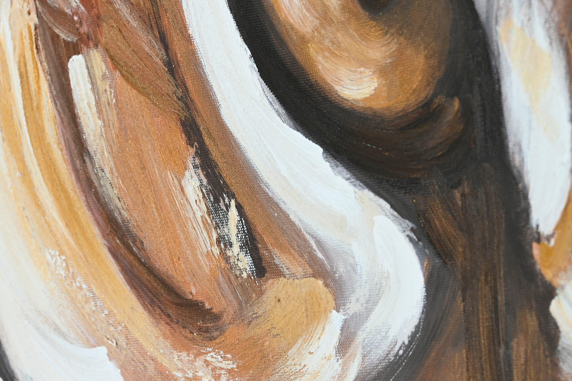 Quadro em tela pinho 80x3,7x100 tigre 2 sortidos.