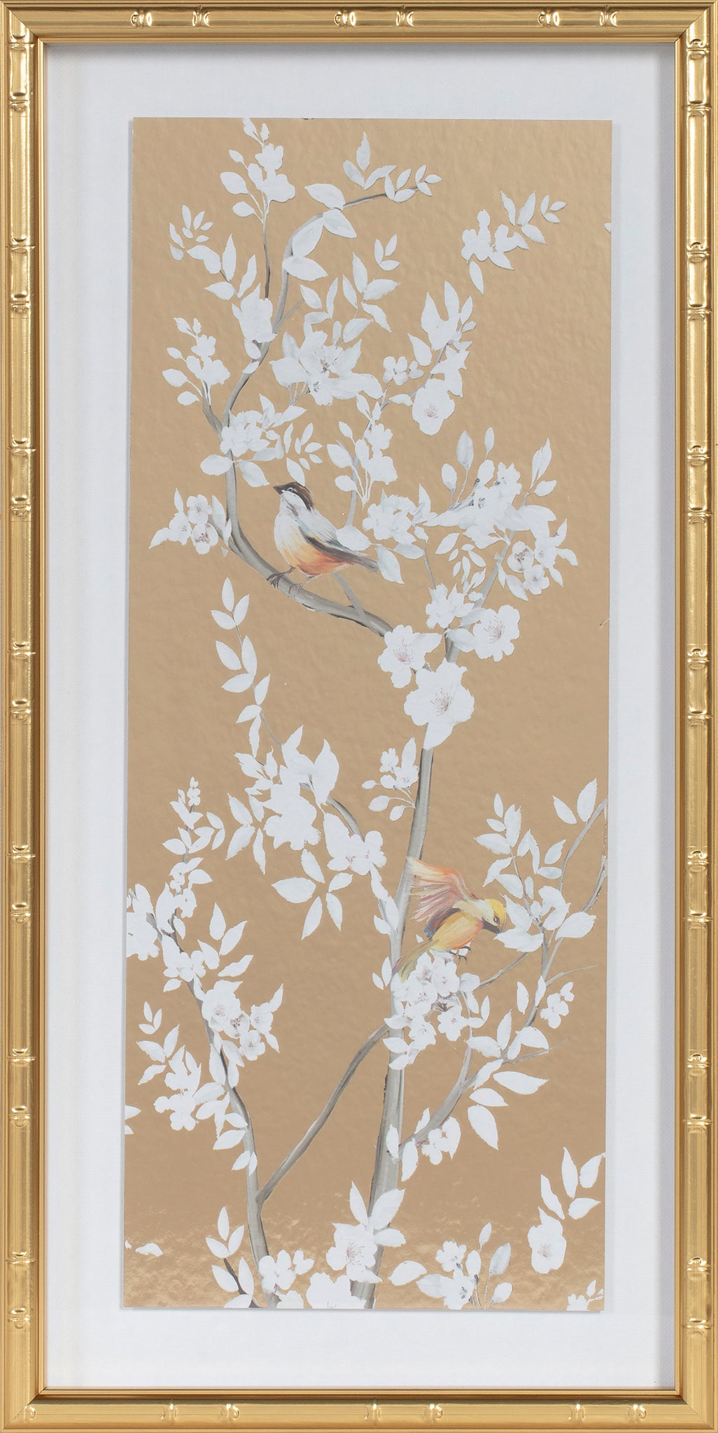 Quadro de Cristal Ps 30X3,5X60 Galhos 3 Sortidos.