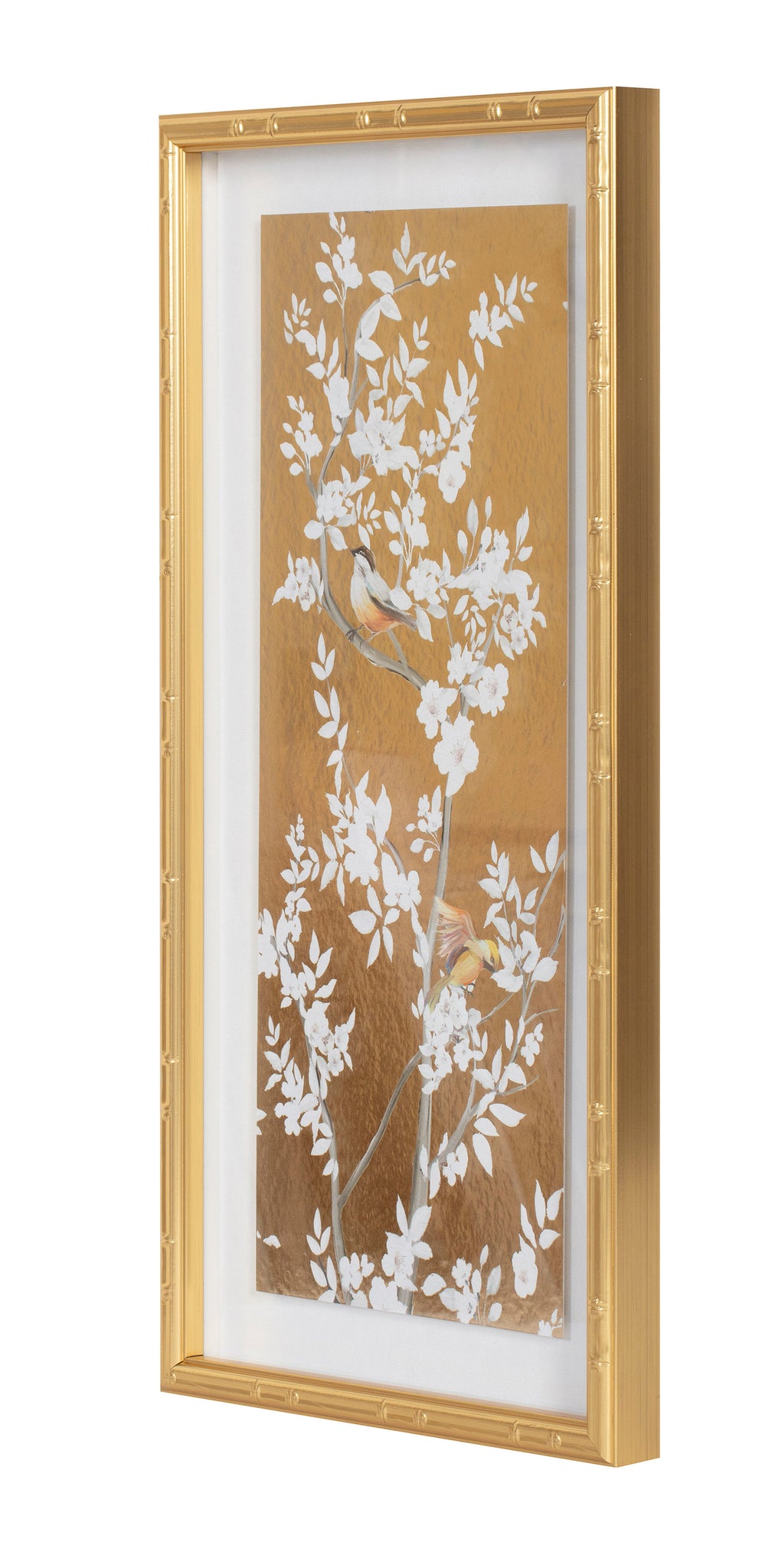 Quadro de Cristal Ps 30X3,5X60 Galhos 3 Sortidos.