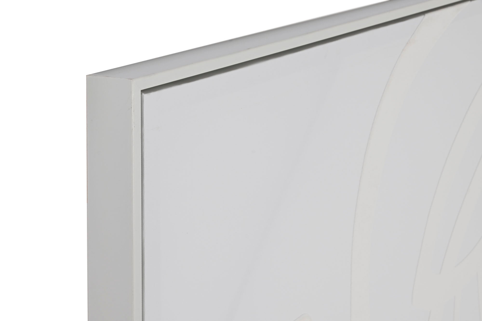 Pintura em espuma em tela 103x4,5x143 rosto abstrato 3D